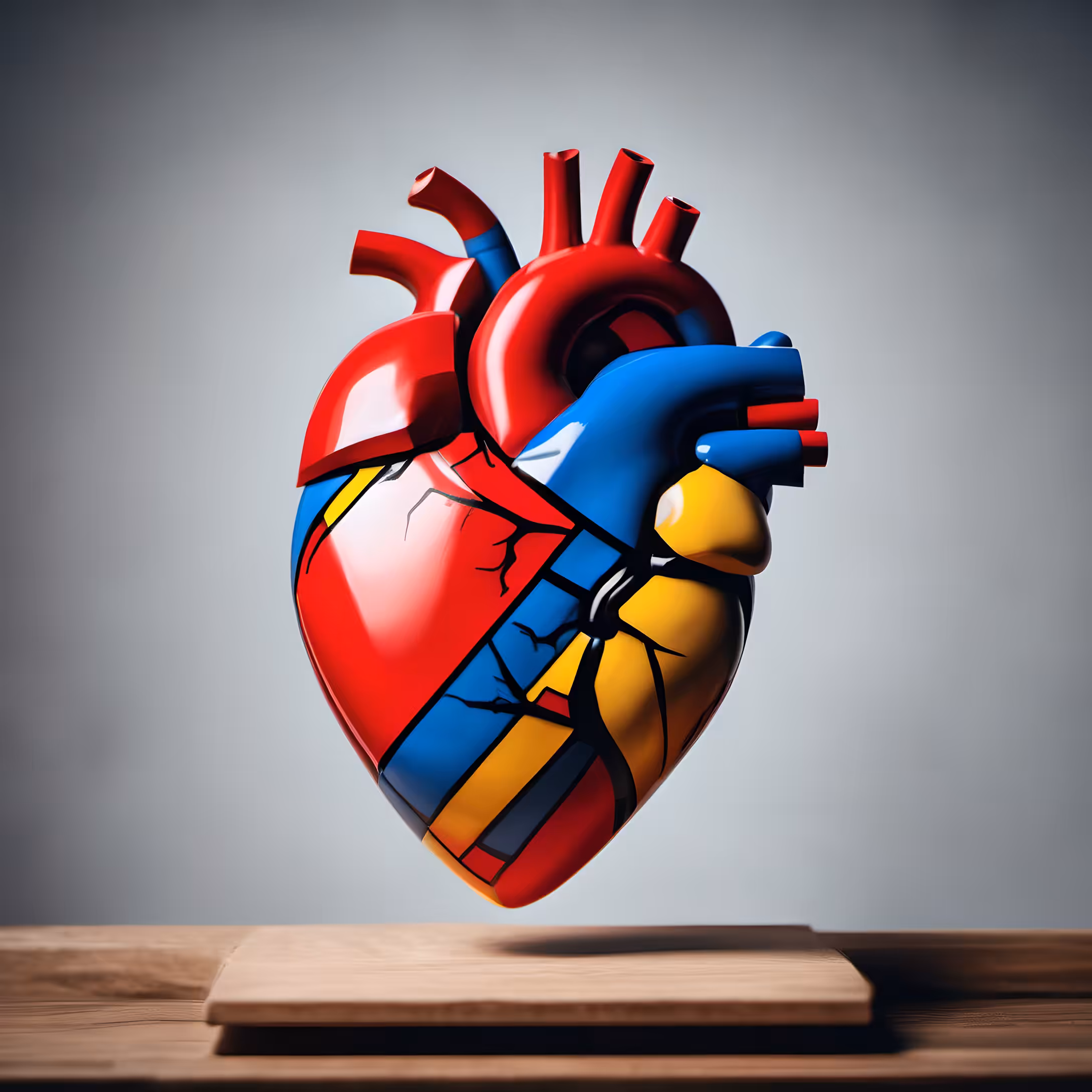 De Stijl My Beating Heart #7
