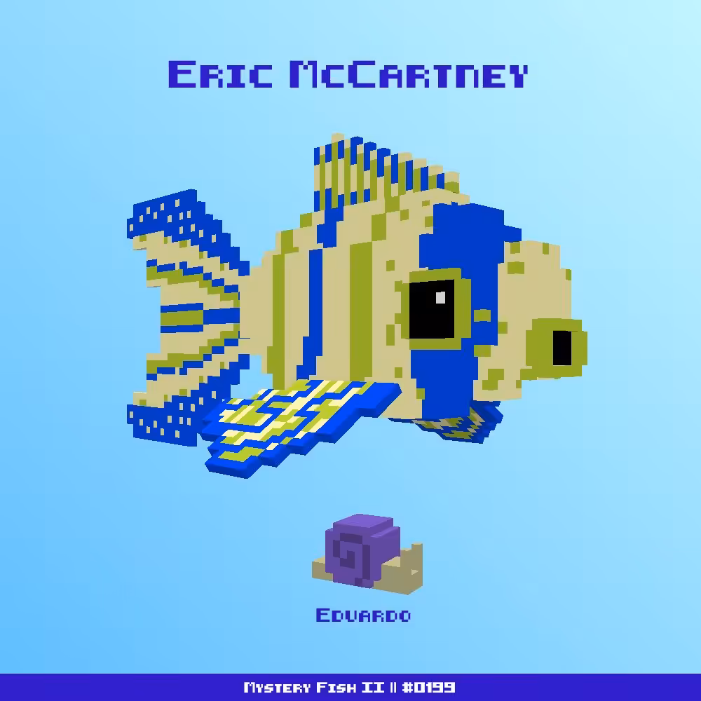 Eric McCartney :: Mystery Fish 0199/1000 