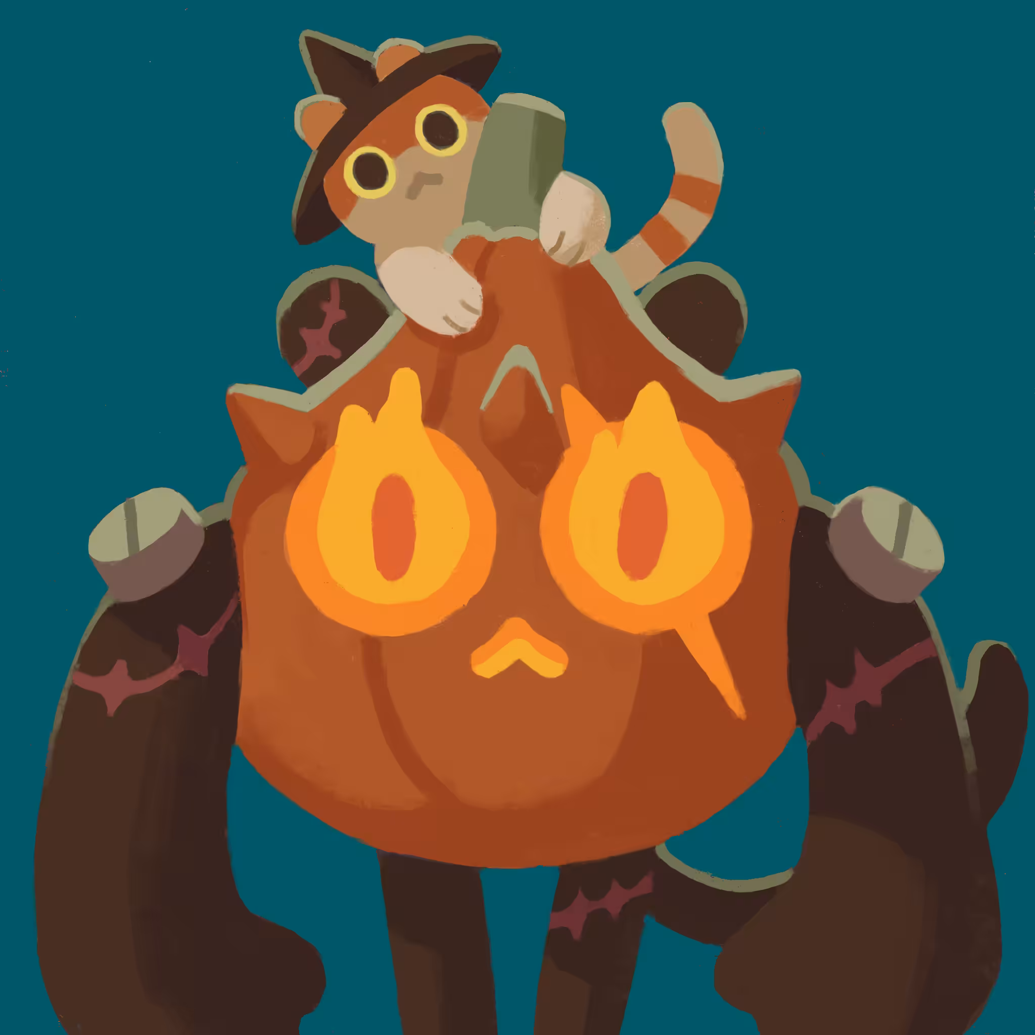 Purring Pumpking