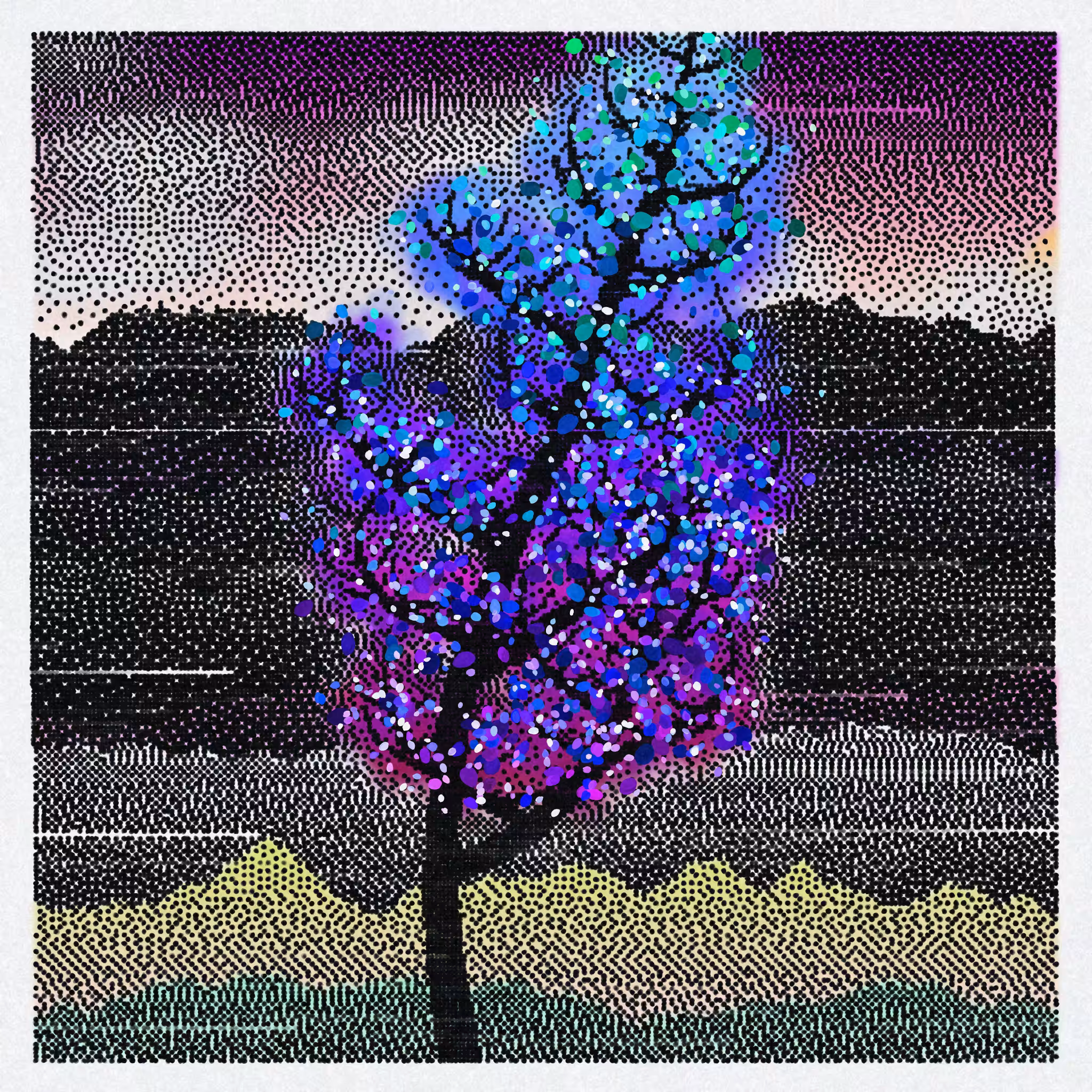 Dithered Branches #225