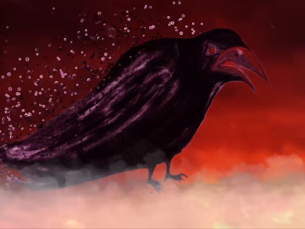 The Crow of the jinns