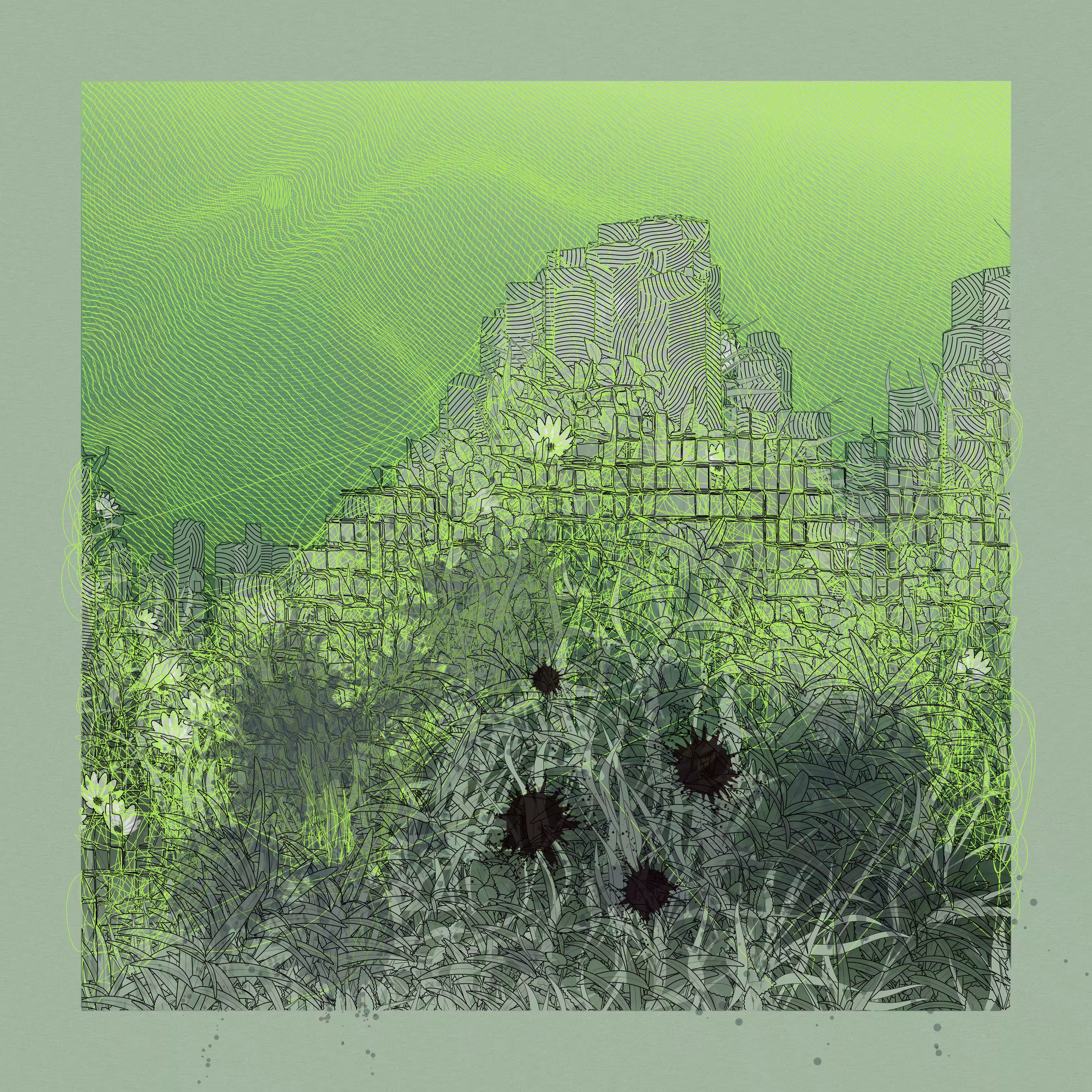 Landscape with Carbon Capture #10676