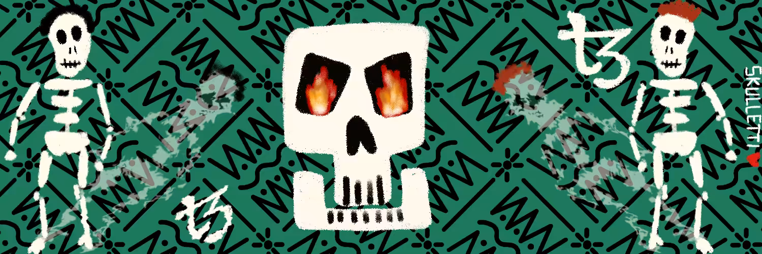 SKULLETTI TWITTER BANNER #419