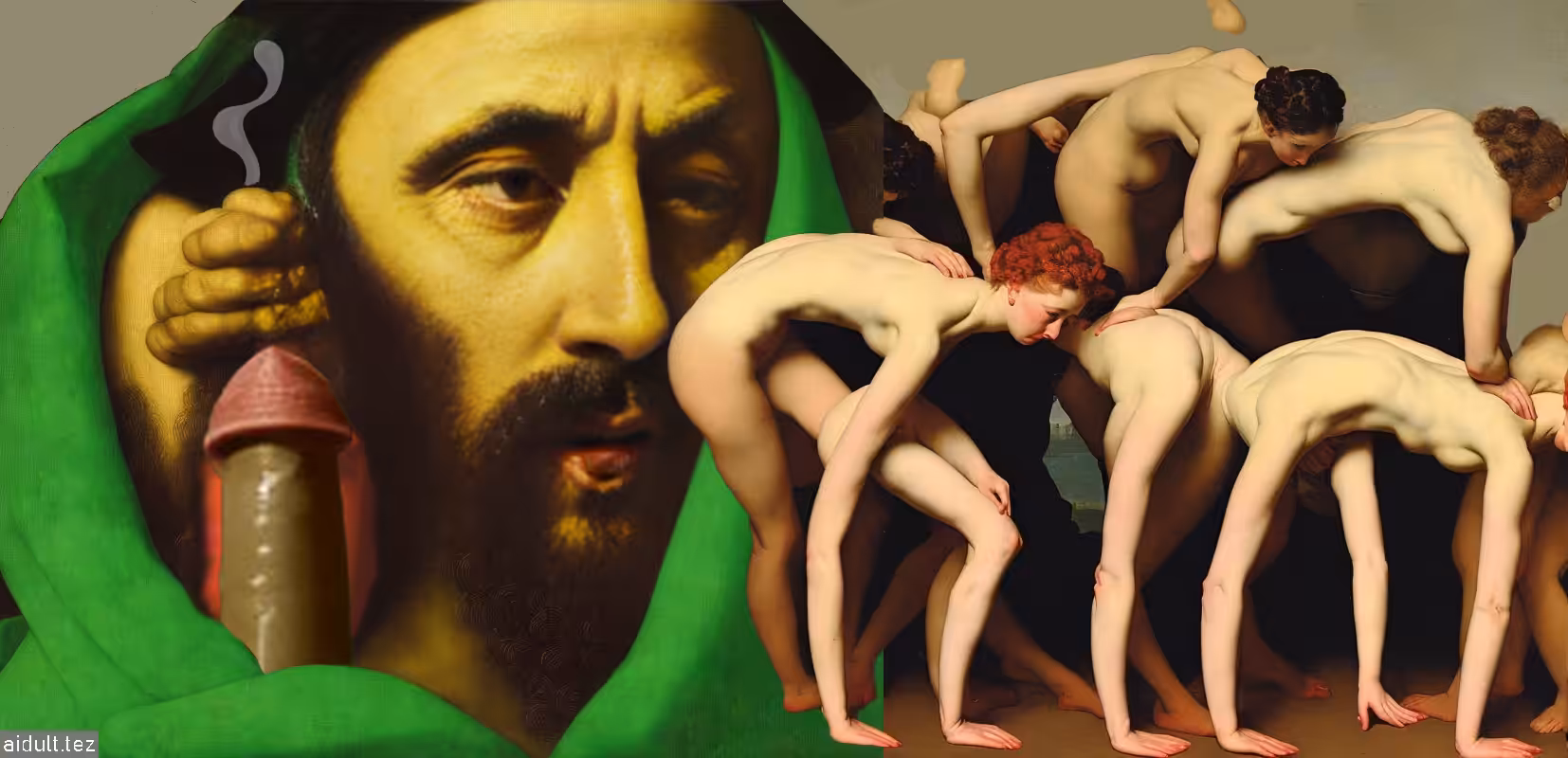 Portraits NSFW: Portrait 26 : Horny Celibate