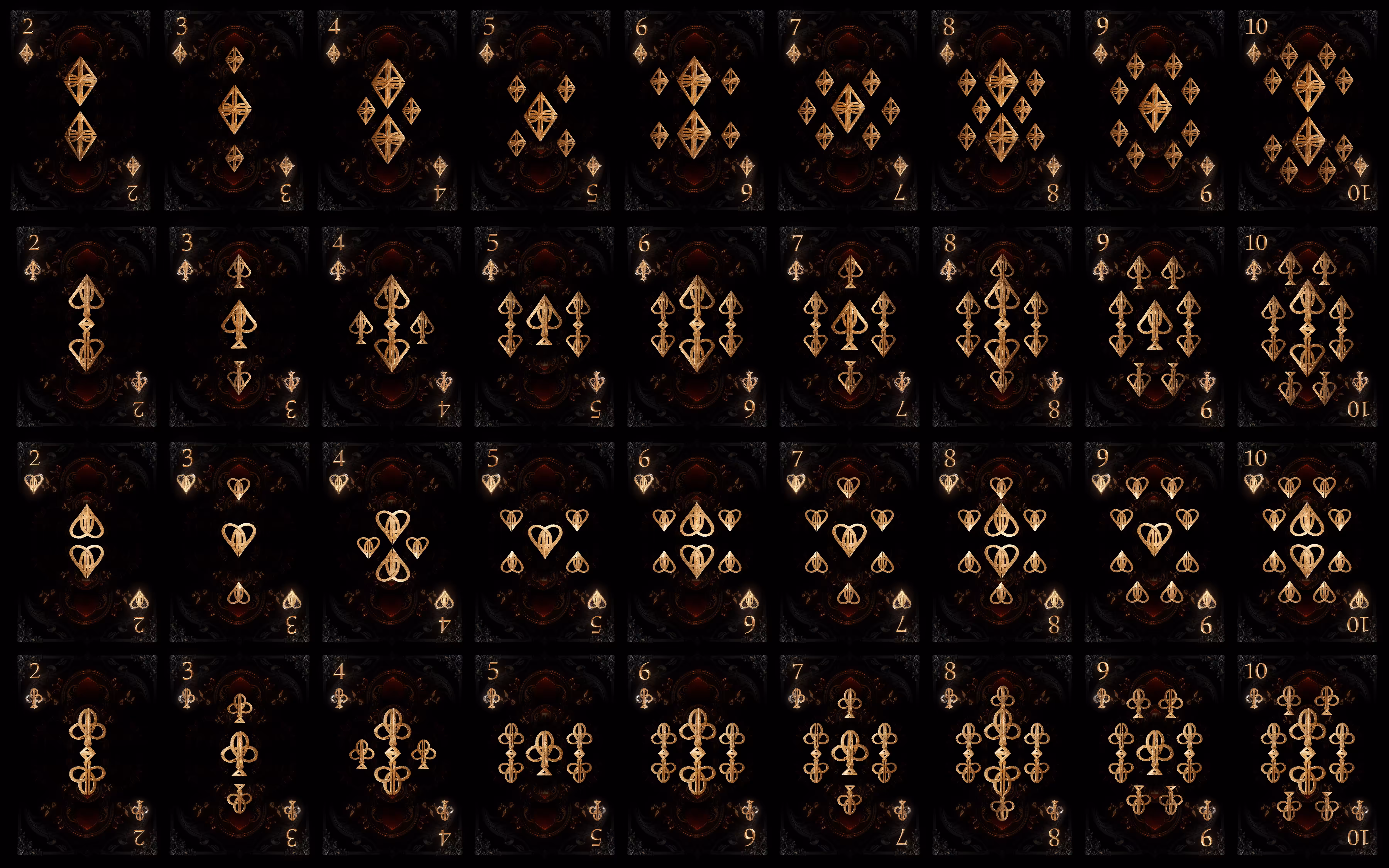 The Numbers of The Royal Spades