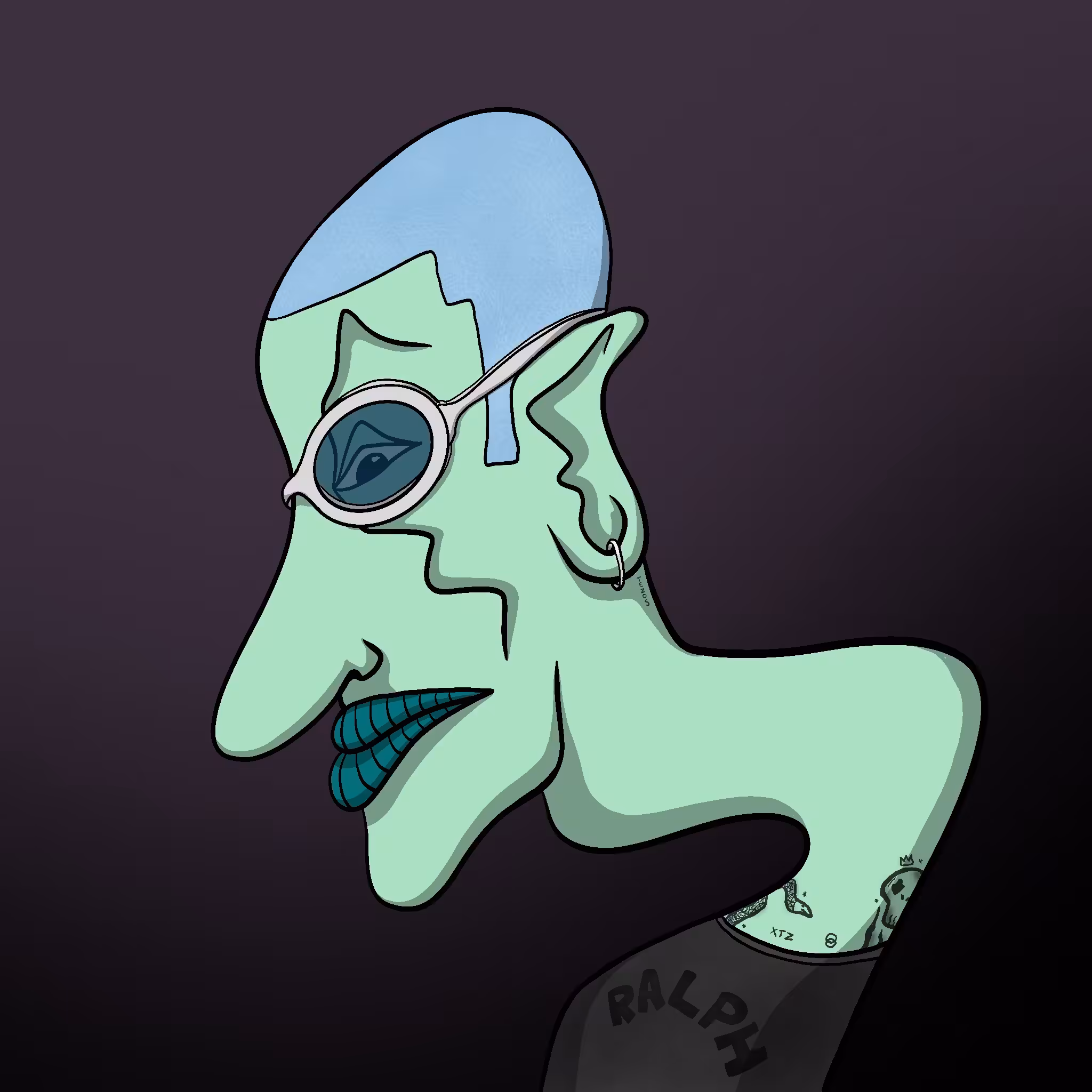 FAWKFACES: #91 Ralph Face 