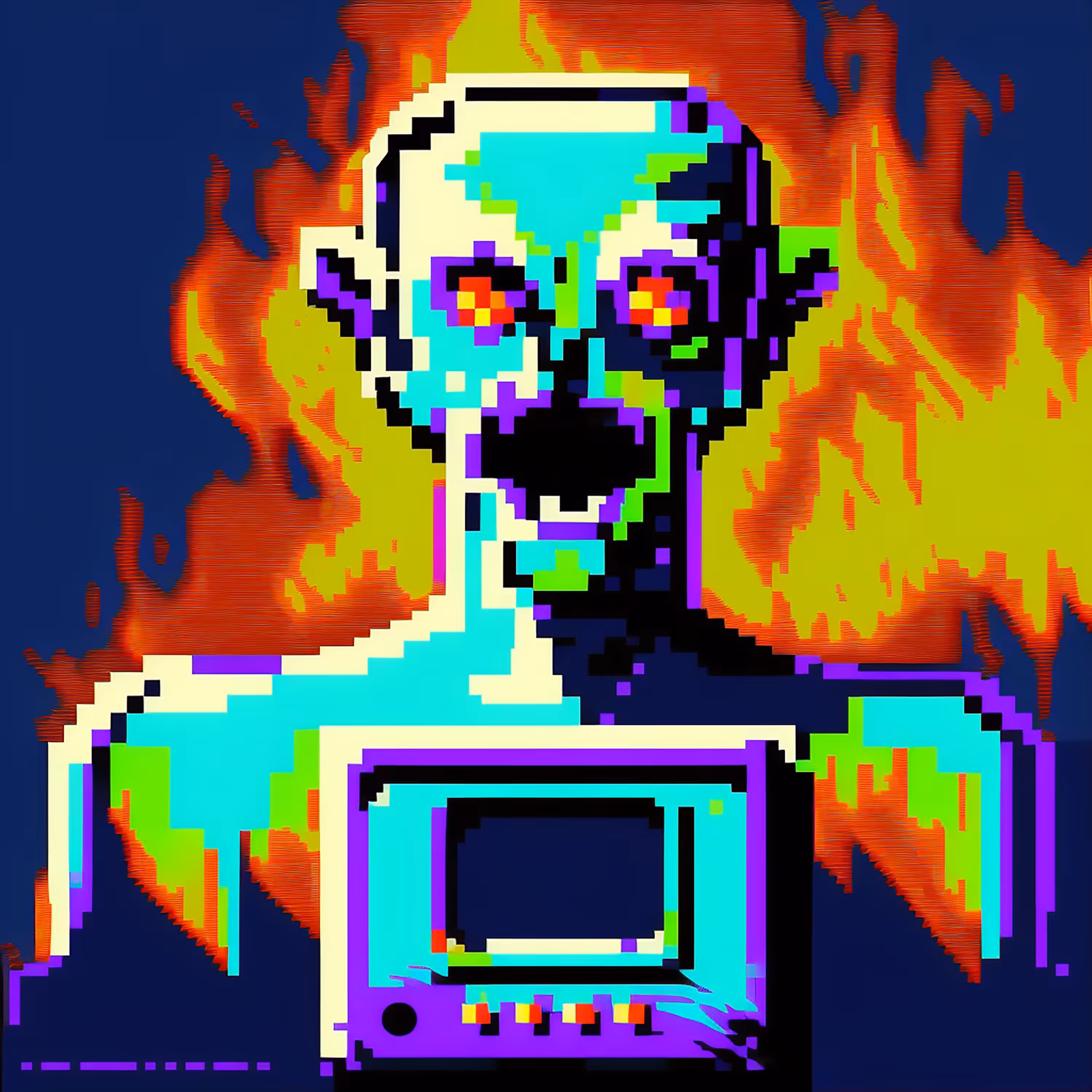 Pixel Game Posters #57