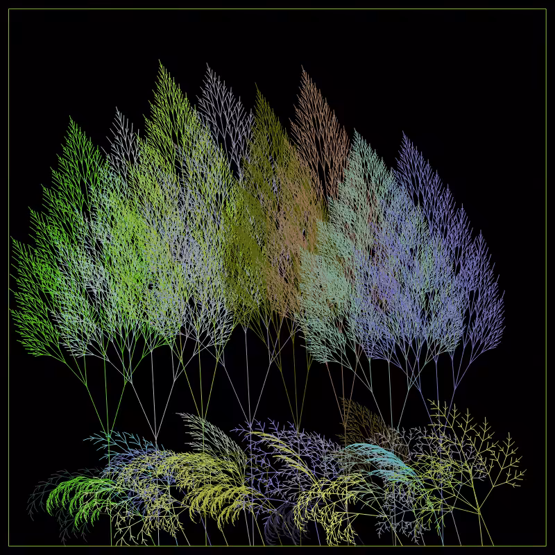 Fractal Forest #146