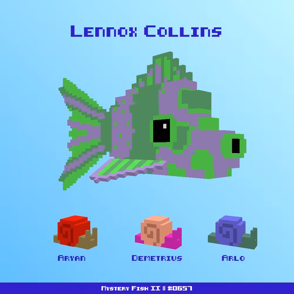 Lennox Collins :: Mystery Fish 0657/1000