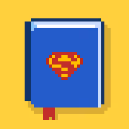 Pixelbook Superman #001