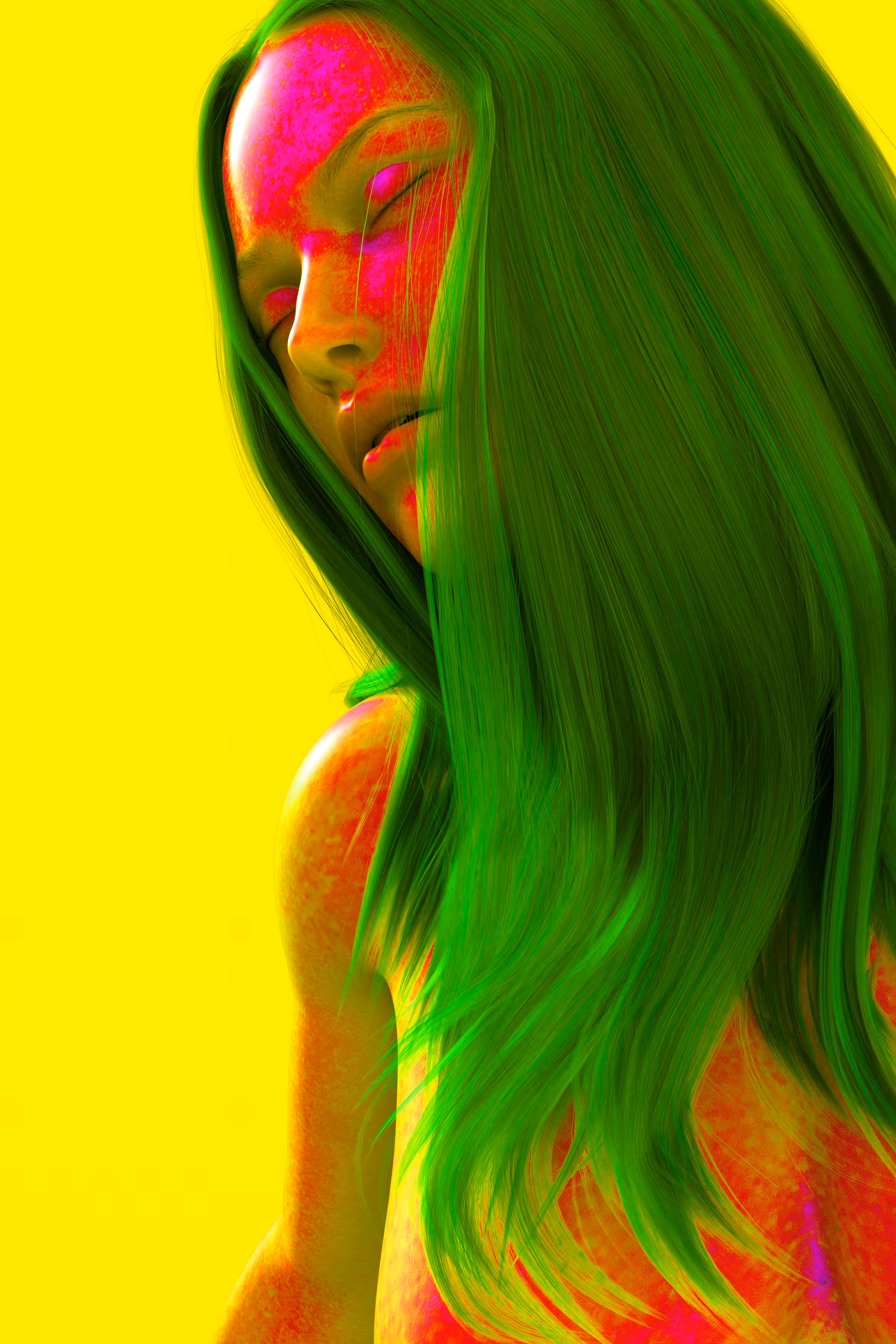 Rainbow Lady #7