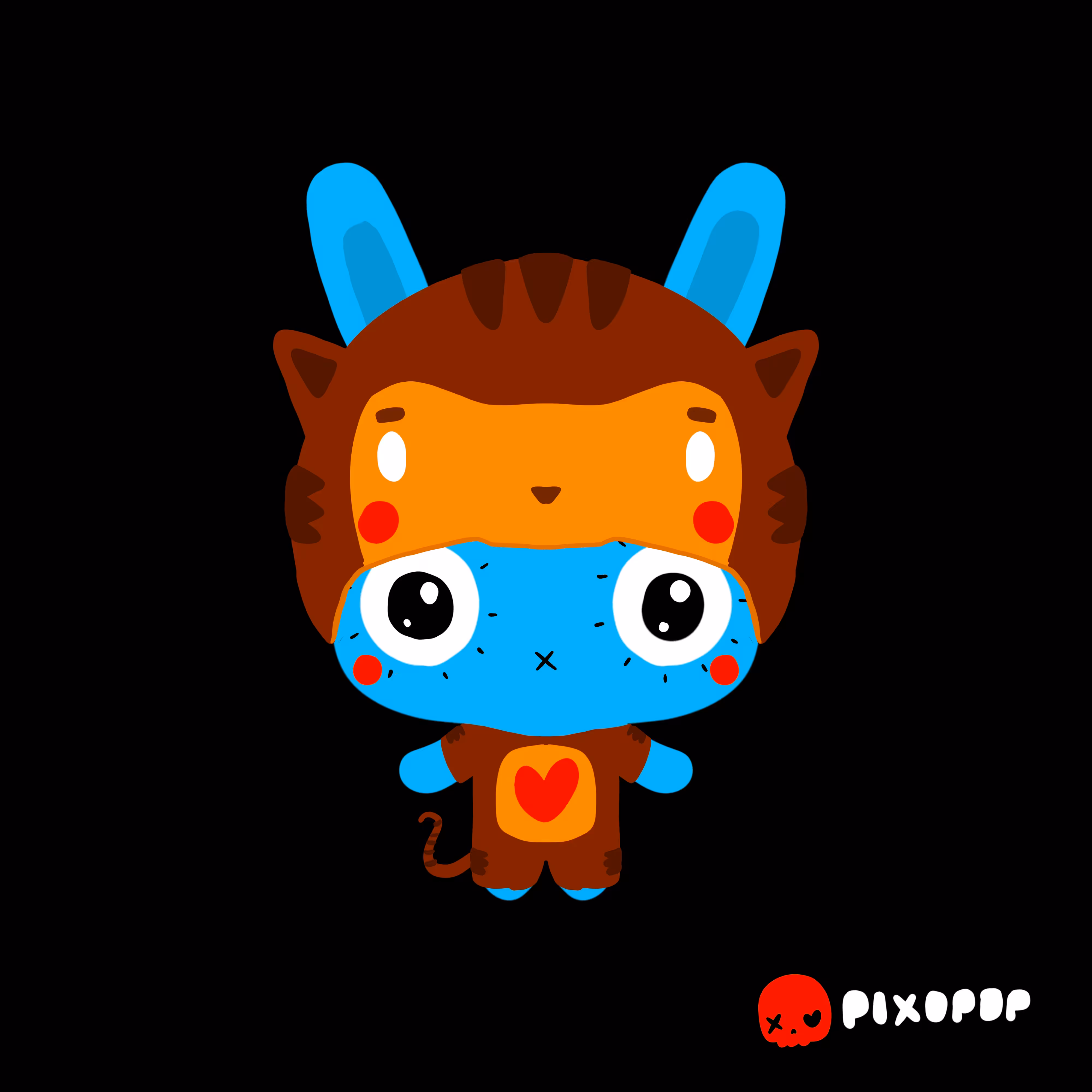 PIXOPOP CUTIES: Stitch Bunny #49