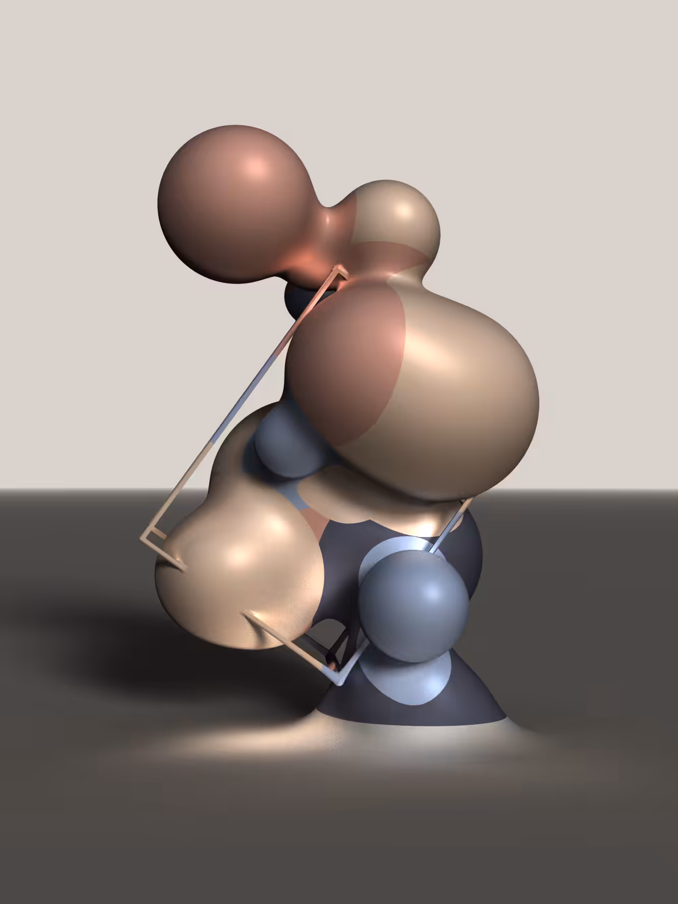 A blob and a box