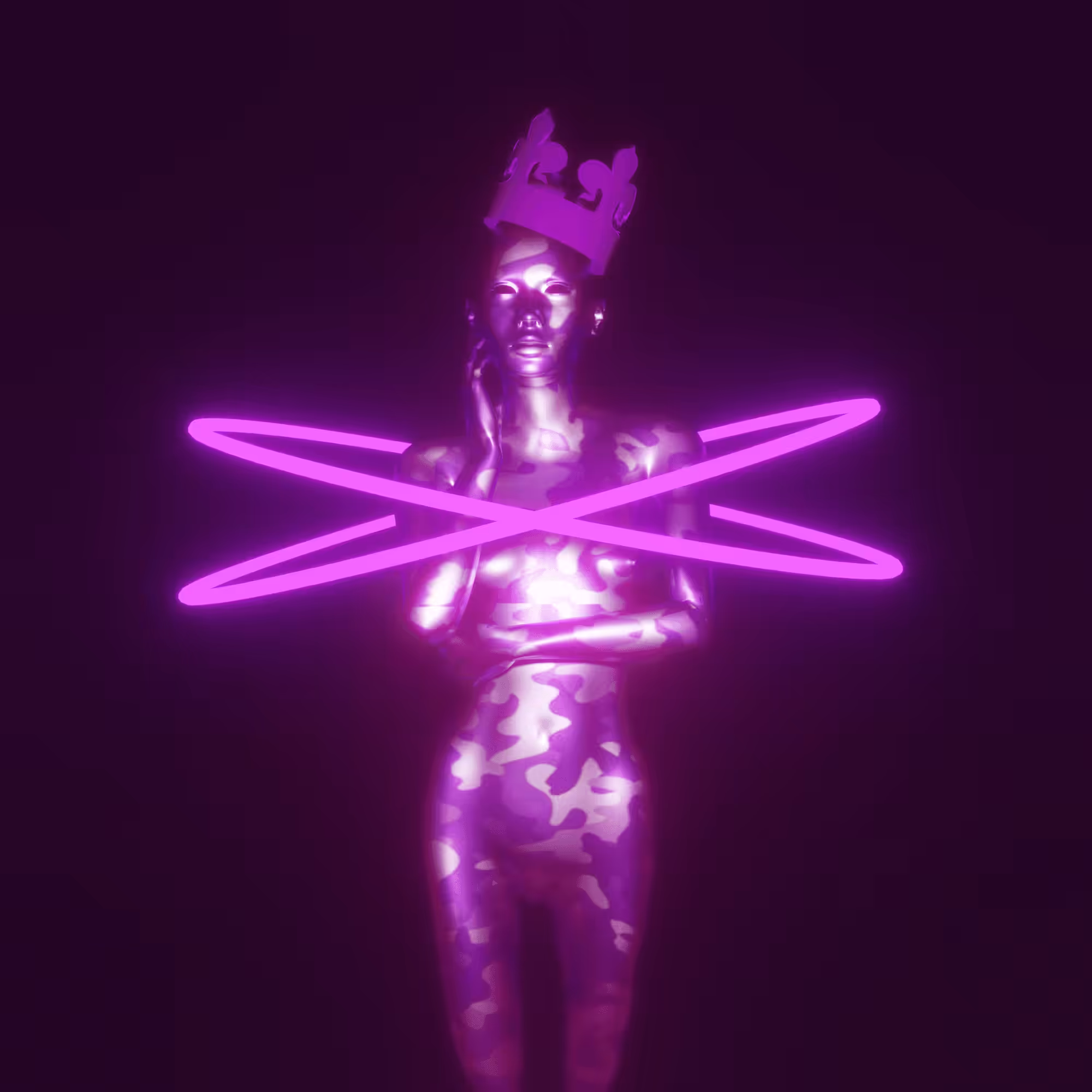 Purple Camo 