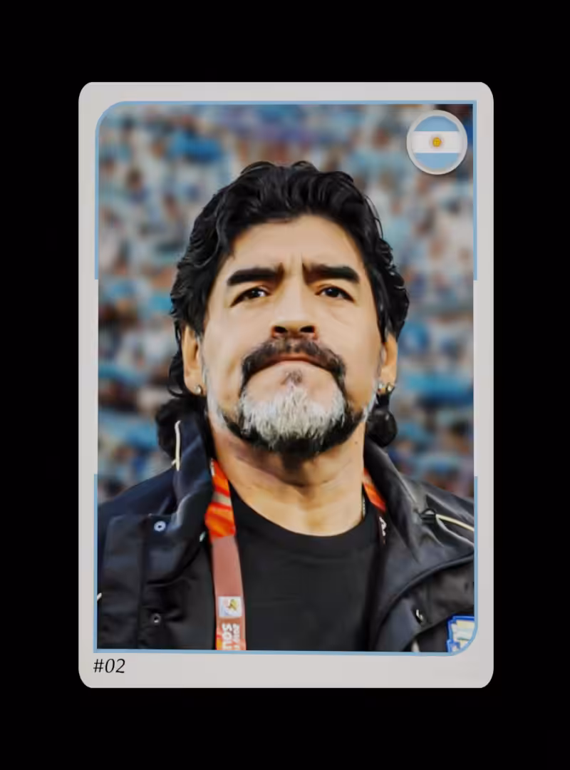 #02 Diego Maradona