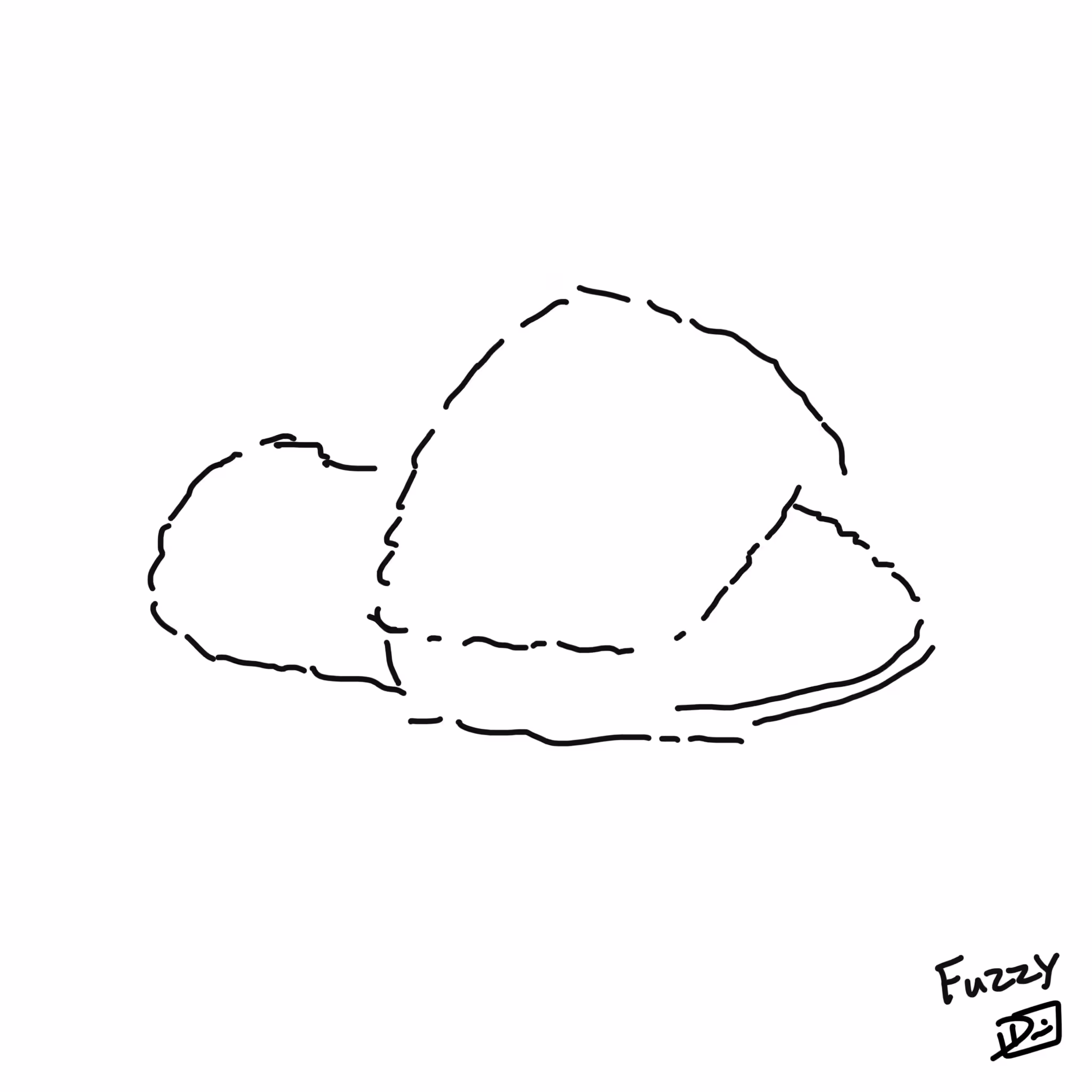 Day 21: Fuzzy #Inktober