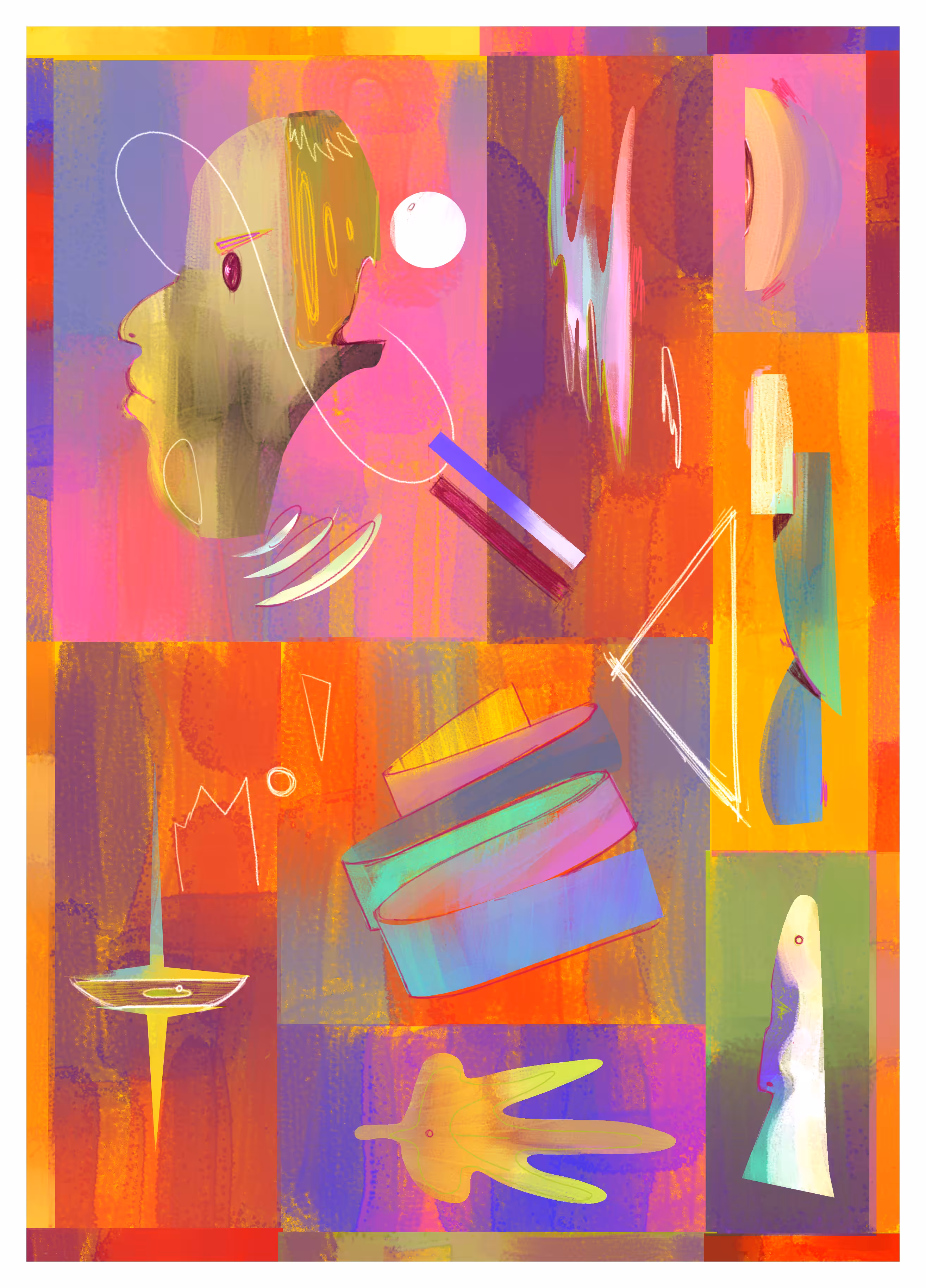 Big Pile of Calming Colors - 05