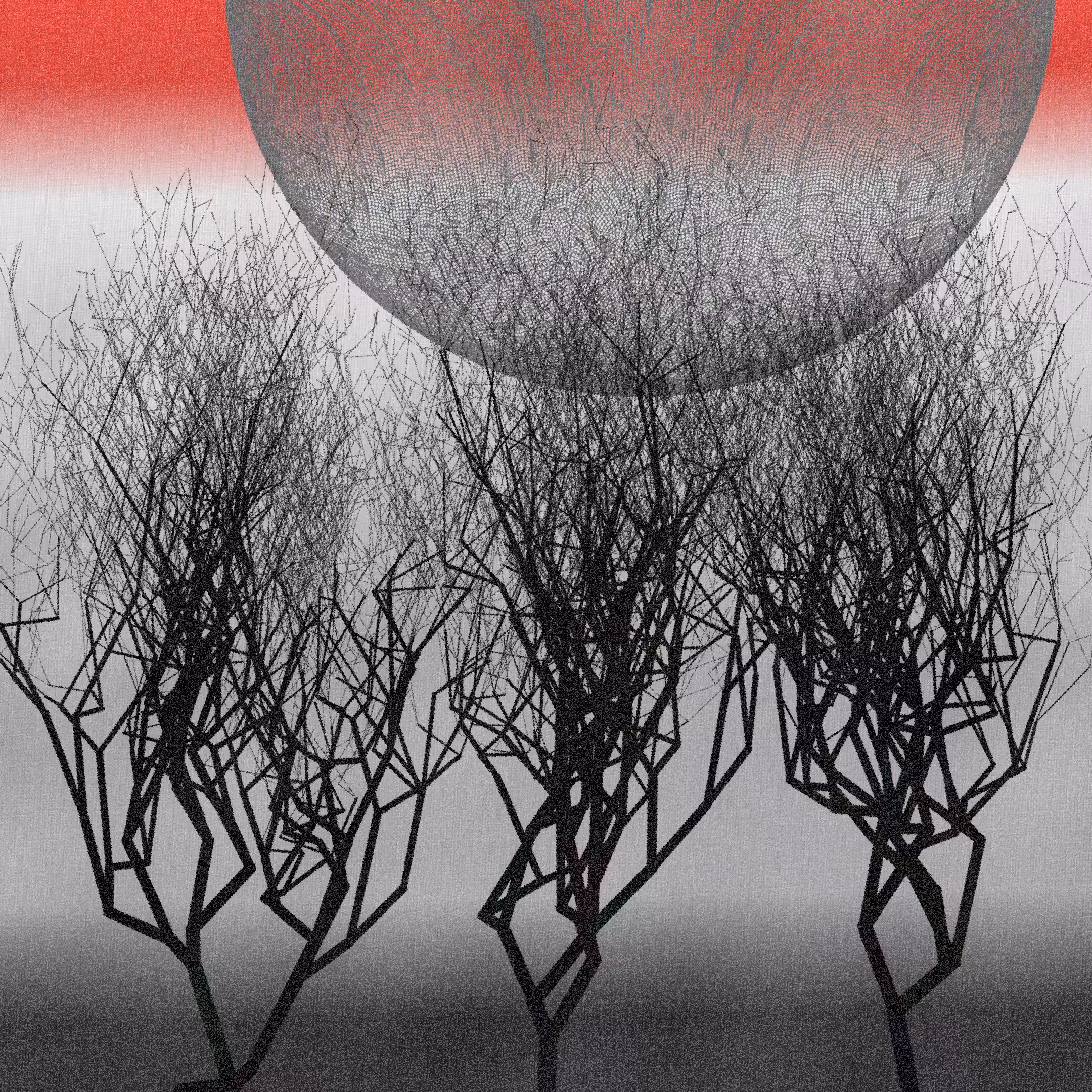 Three dead trees on earth #98
