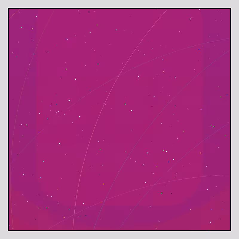 Color Field Starry B #118