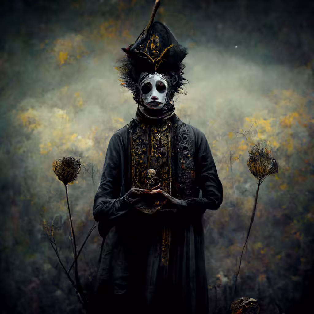 Dark Tarot Card #0: The Fool