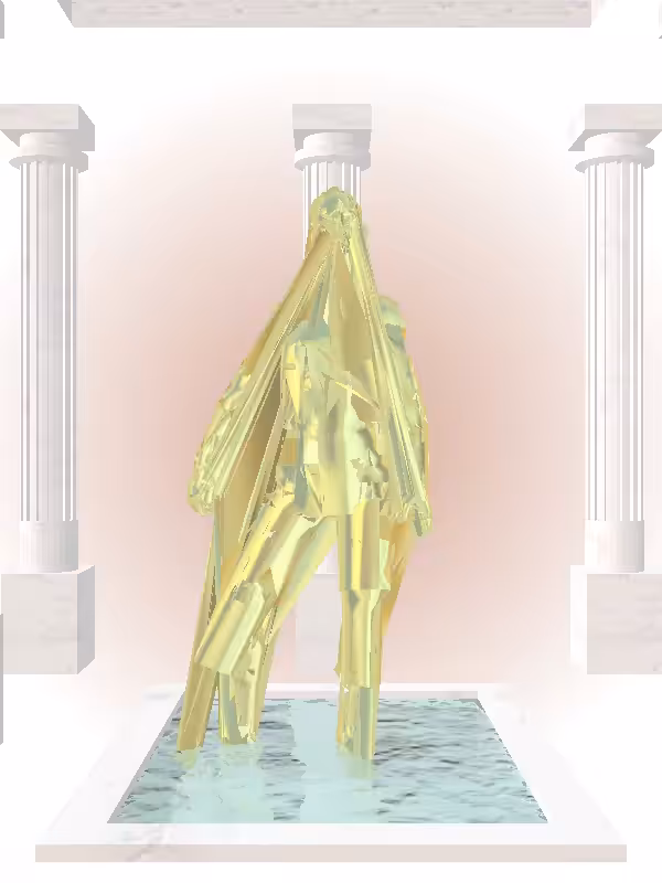 HeavenComputer: The Victorious Green-Golden Goblet Woman #331