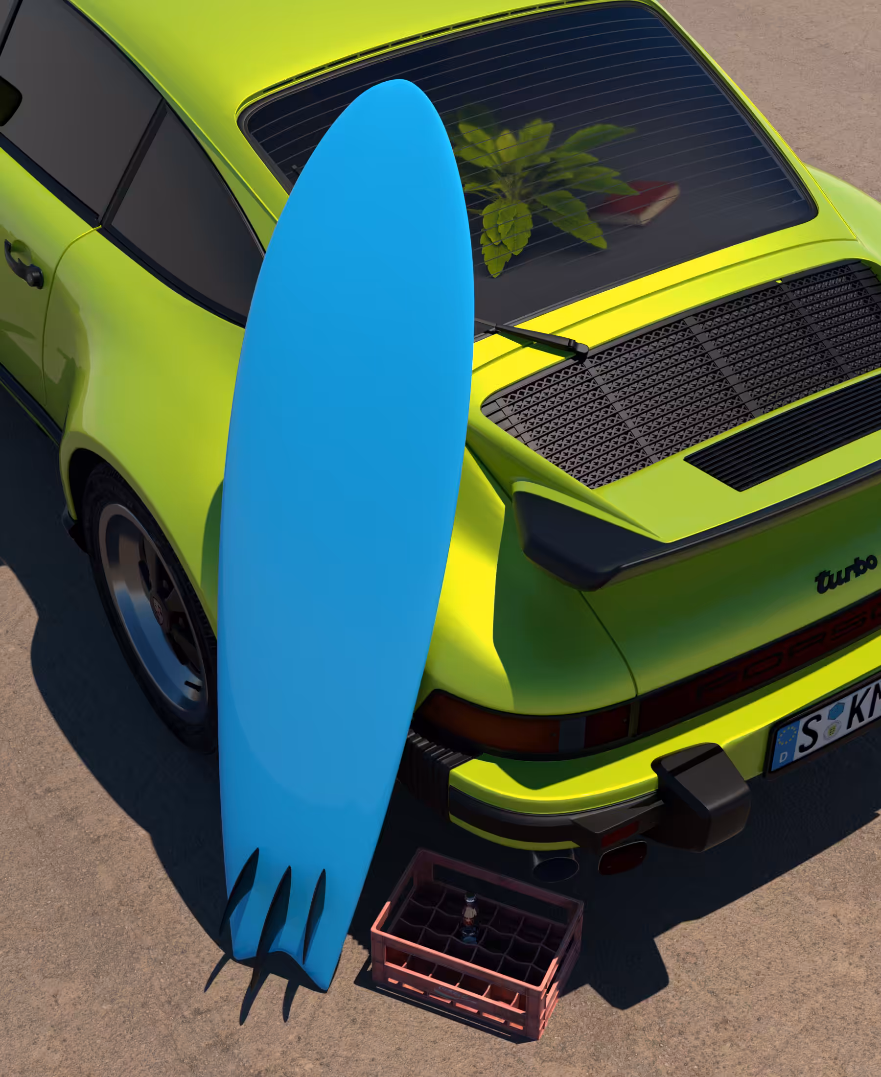 930 Turbo X Beach