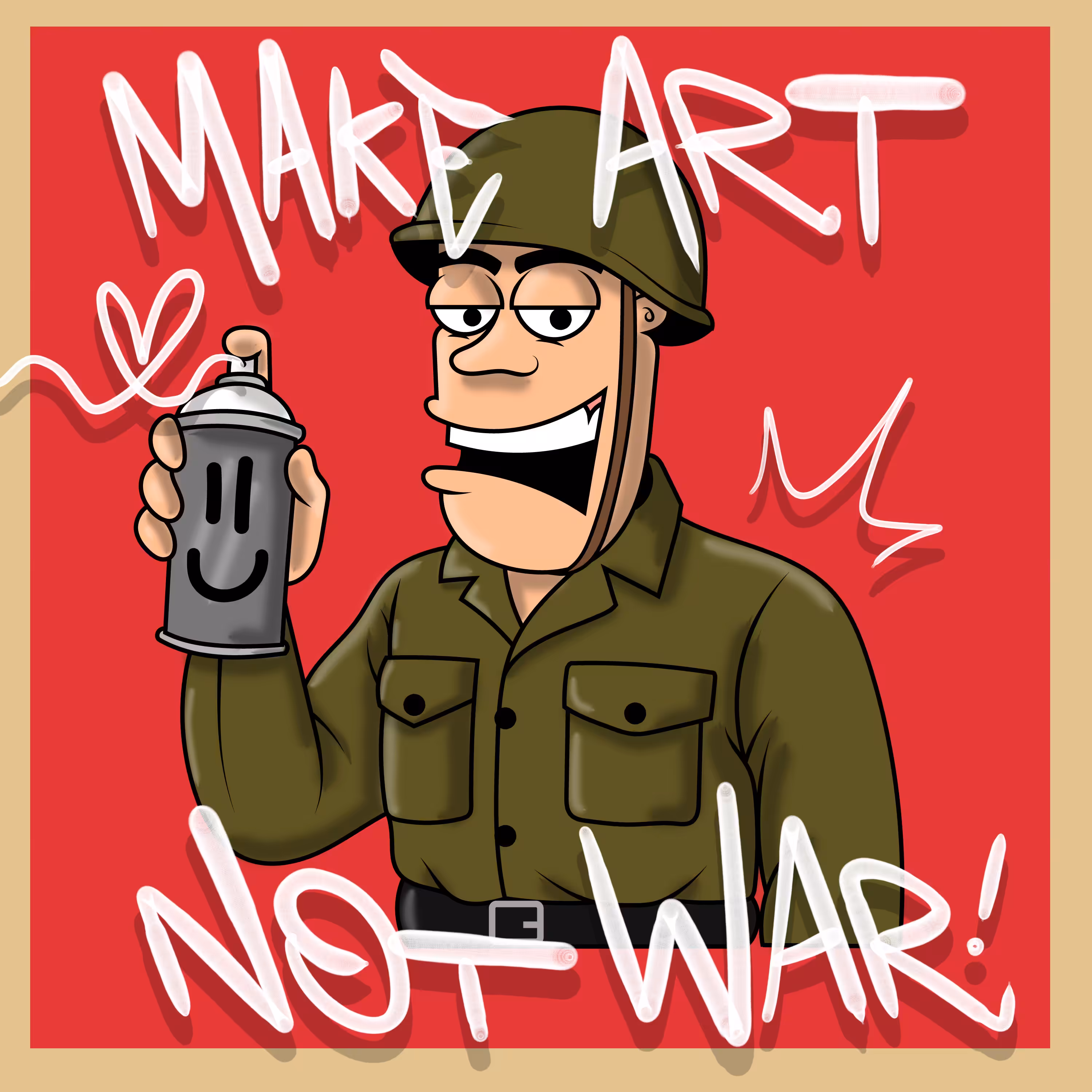 Make art Not War