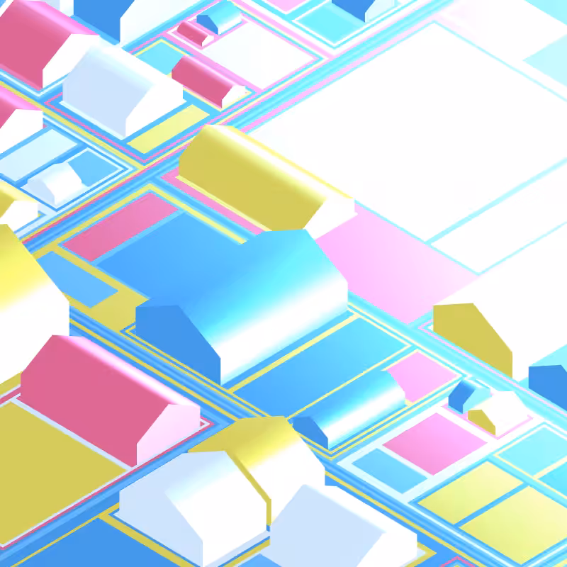 Geometric city #75