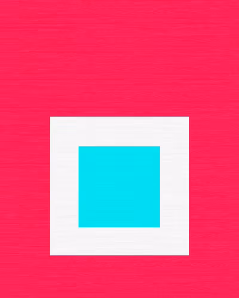 Fine Digital Brush Stroke Art - Blue, White & Pink