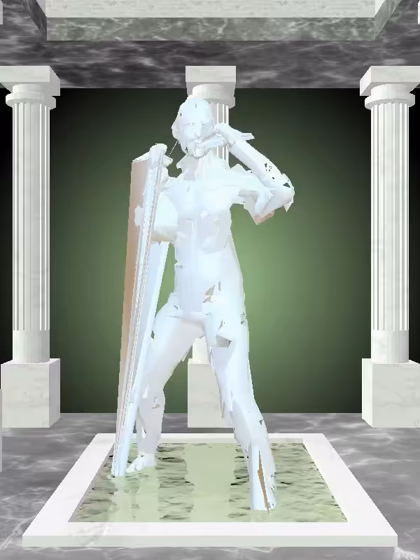 HeavenComputer: The Punching Light Blue Man #3186