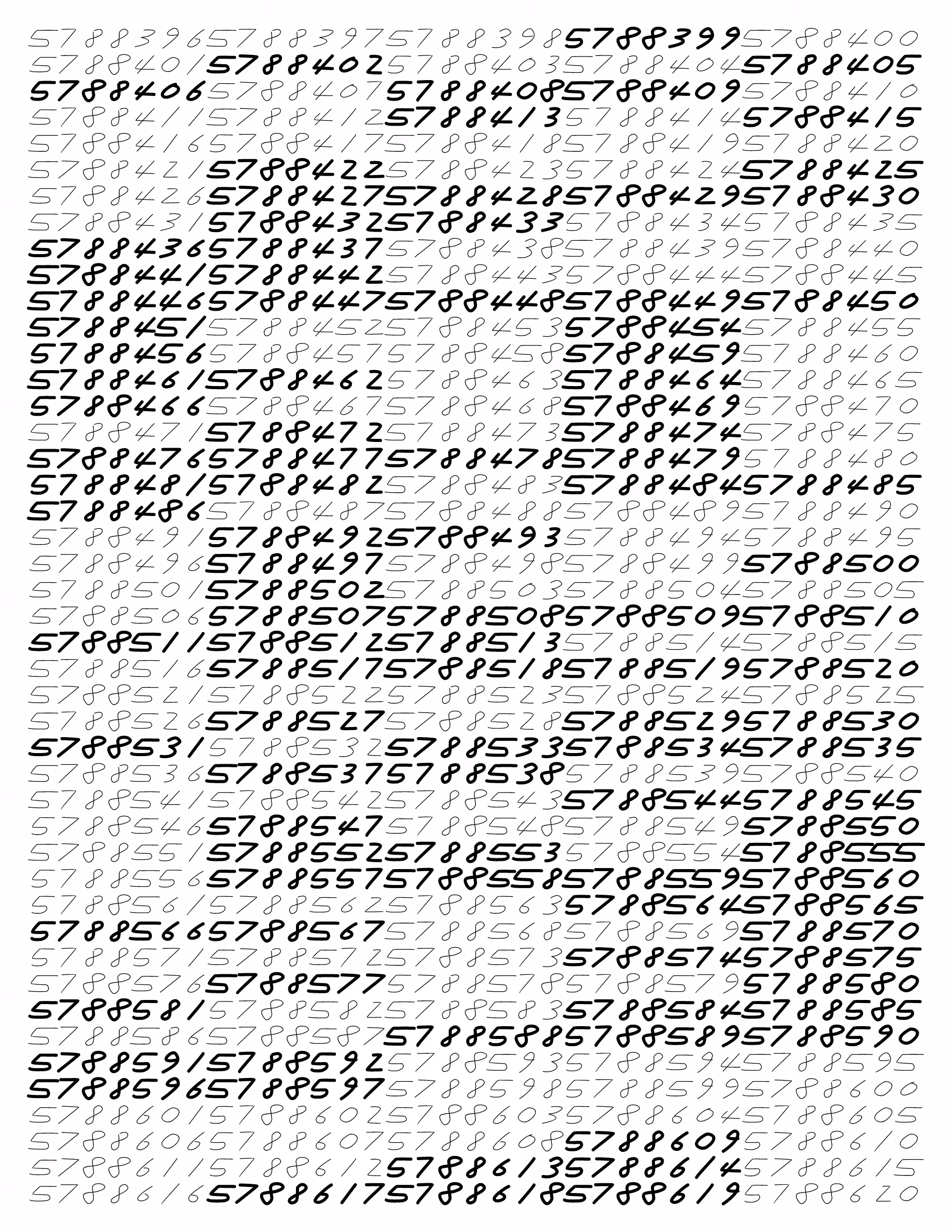 Endless (5,607,250 to Infinity) #593