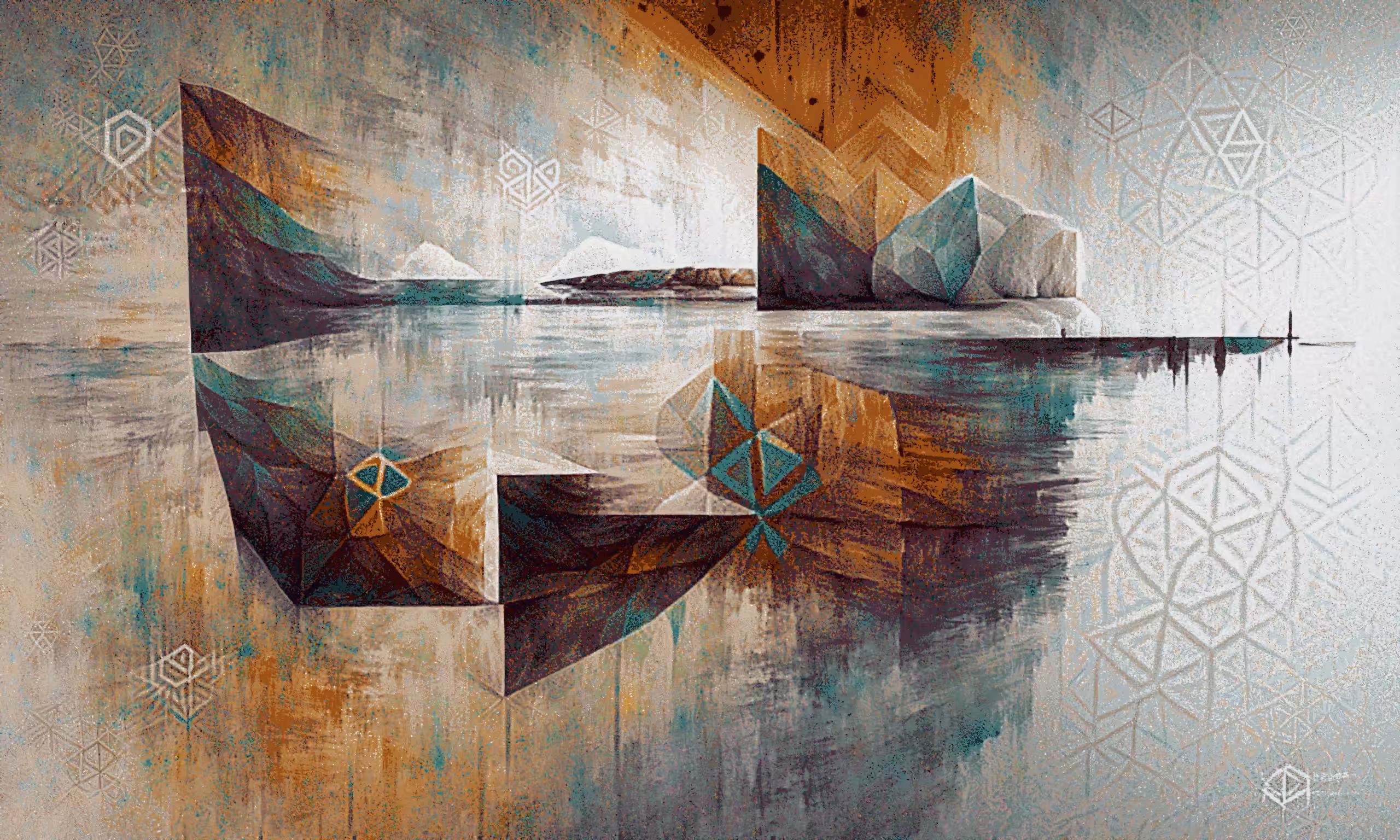 Organic Geometry - Calm Seas #1