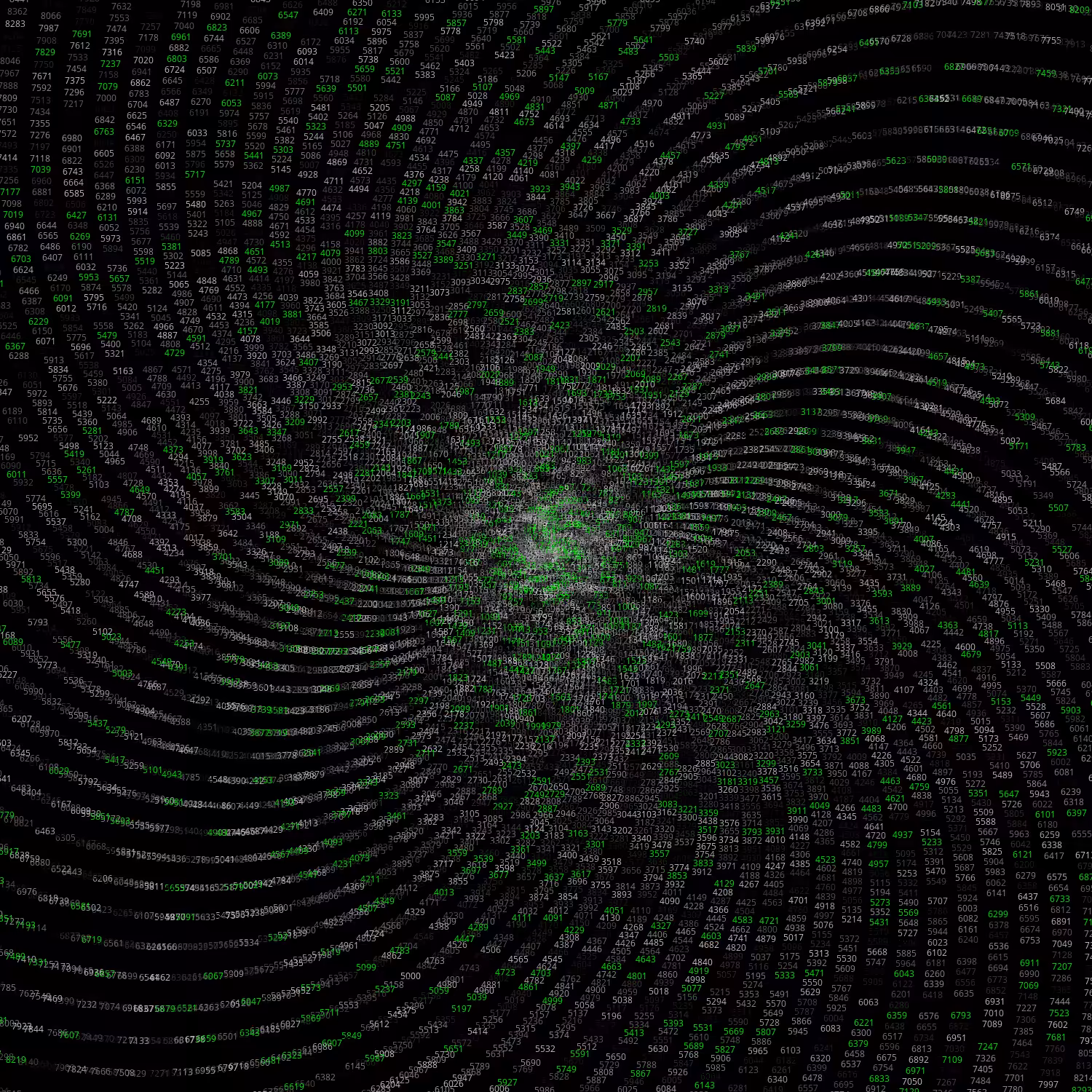 Polar Plot of Numbers #209