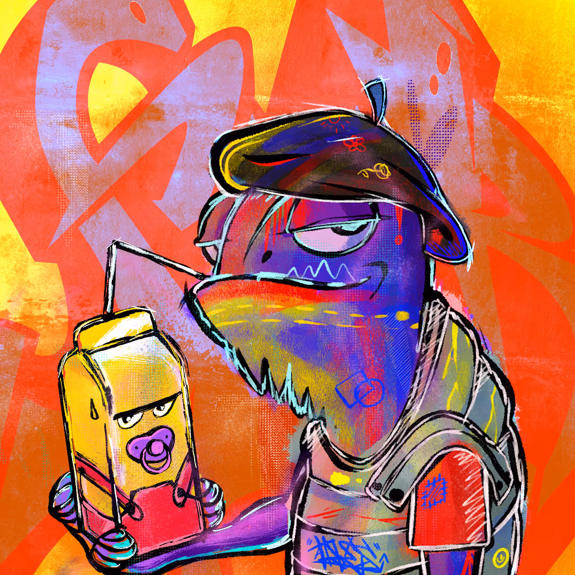 Spoiled Milk Bro X Cybergeckogang