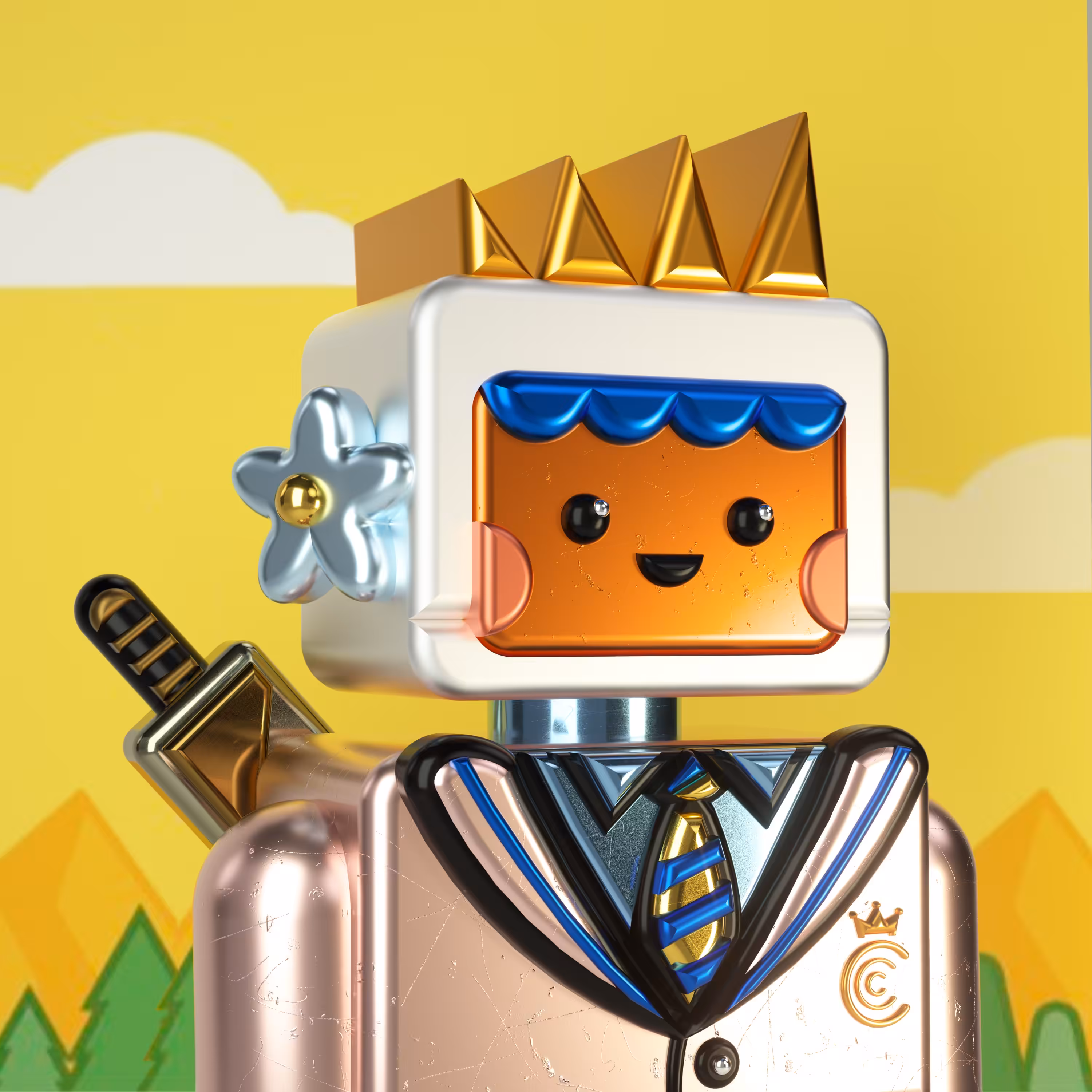gm 3D - Roboto Cyborgo #7388 (Special Edition)