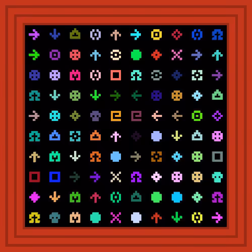this is not a pipe :: Procedural Symbols #38/1000