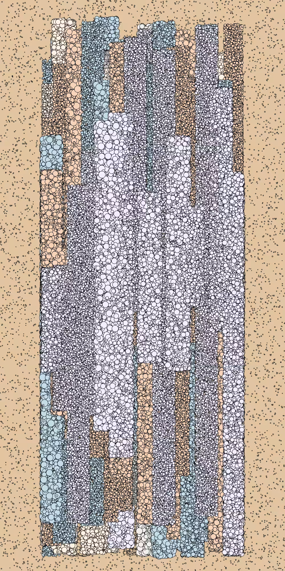 Assorted bubble textures #2