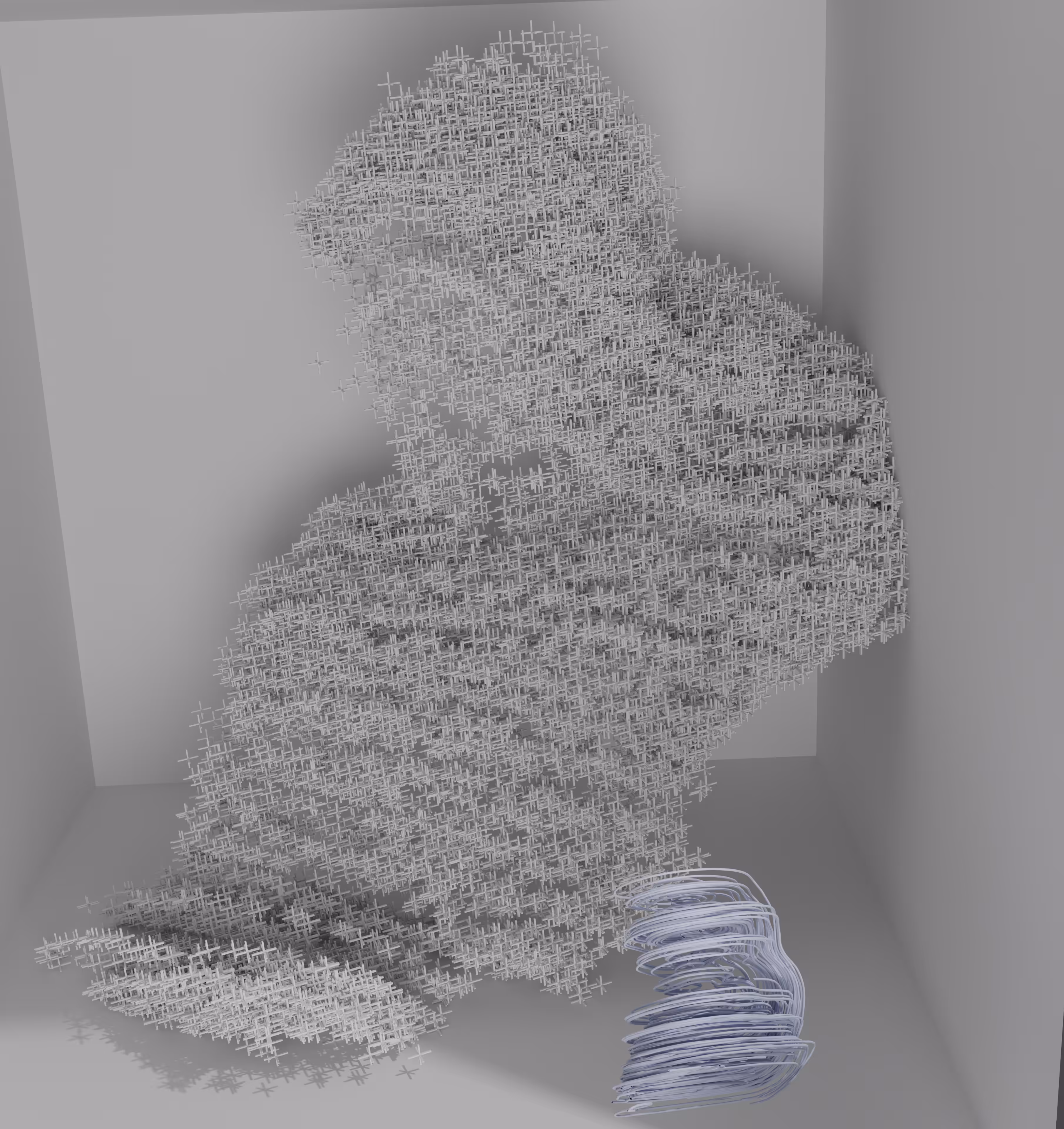 Generative glitch[Kinect]