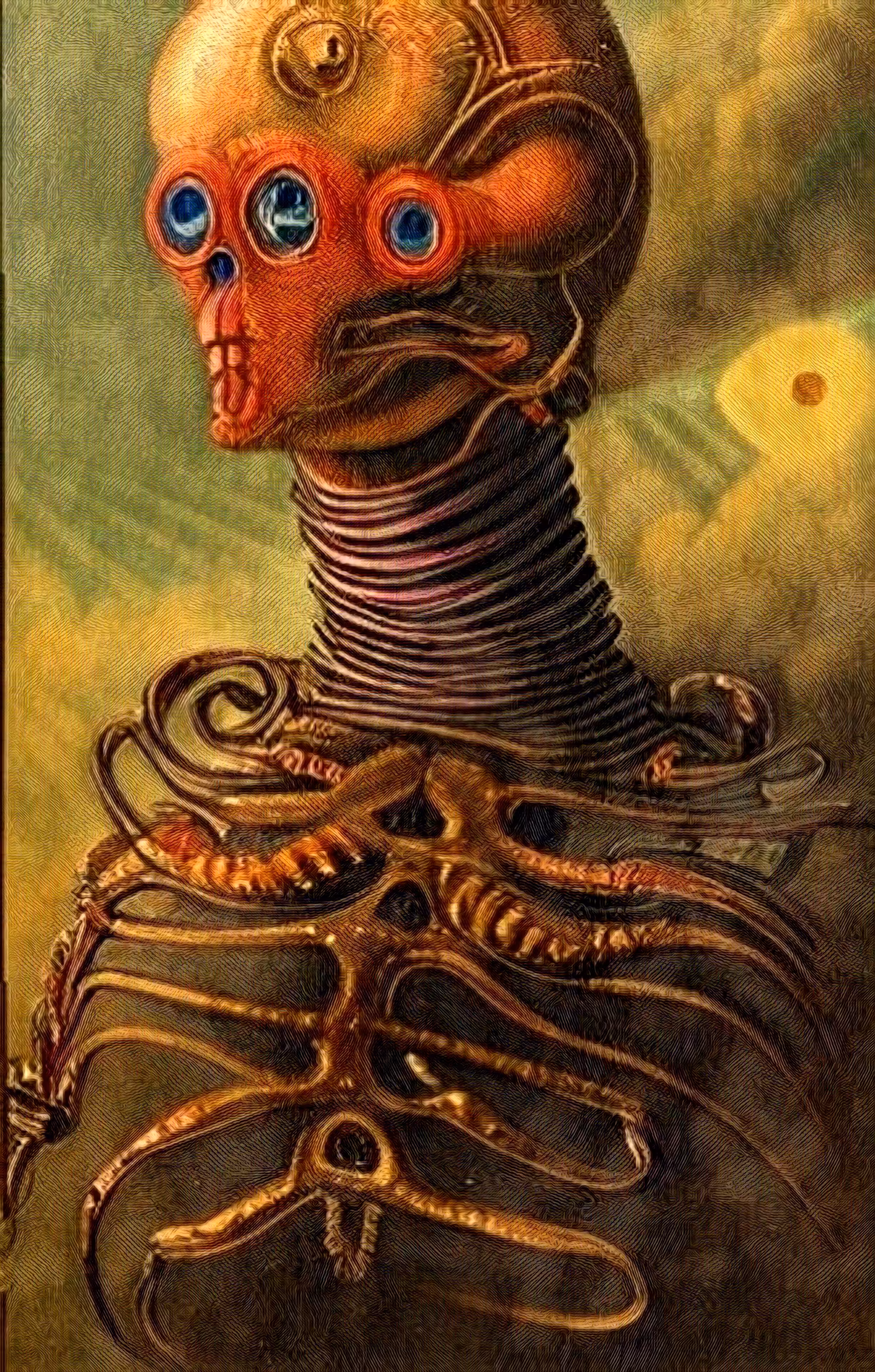 ⁿ⁰`02 • ET Retro • UFO 入れ墨 & Color Plate Engravings • Roswell 