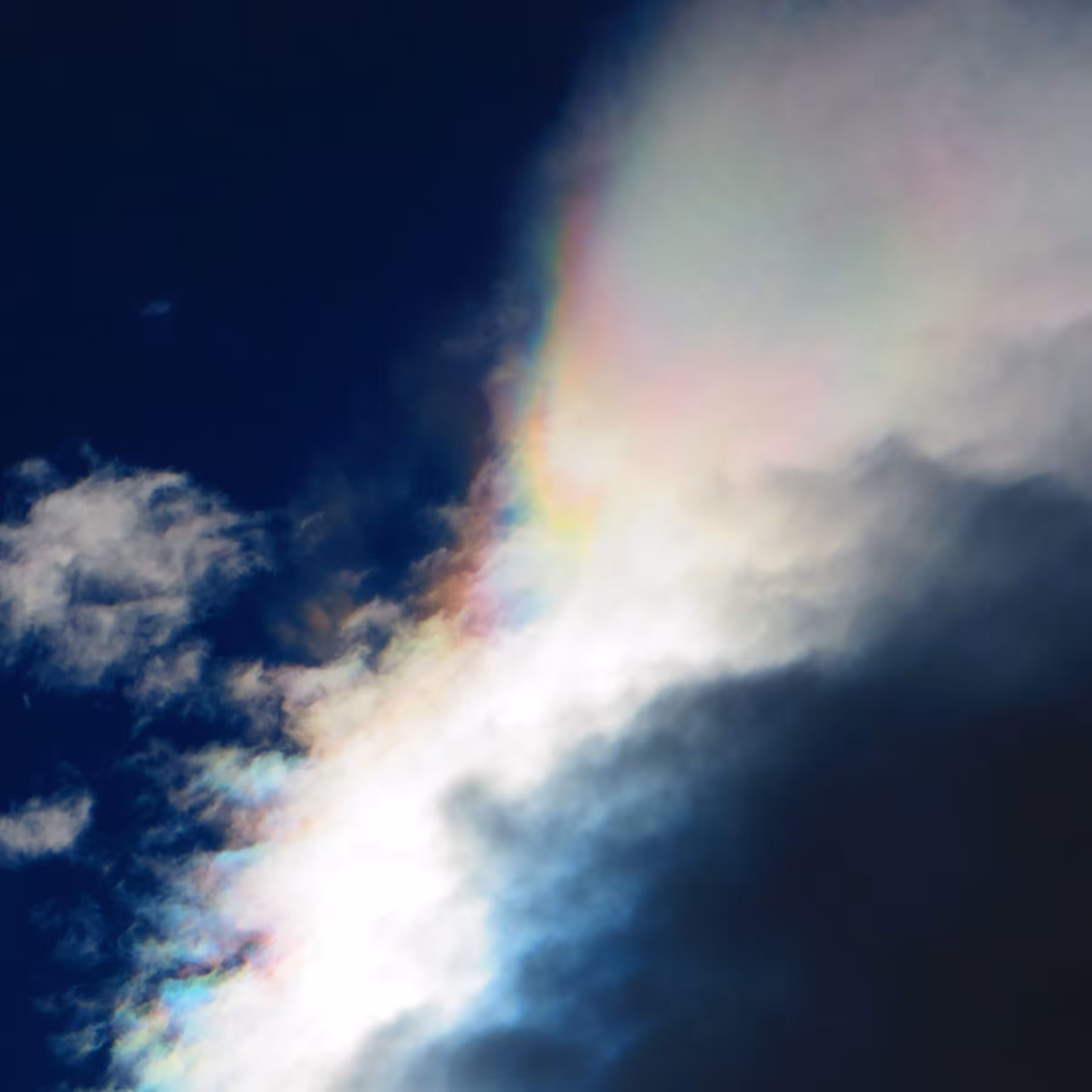 Clouds with Rainbow #4