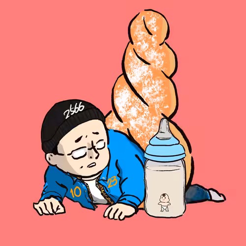 Wearable DONUTS: Daily life in donuts "Thank you for being born"