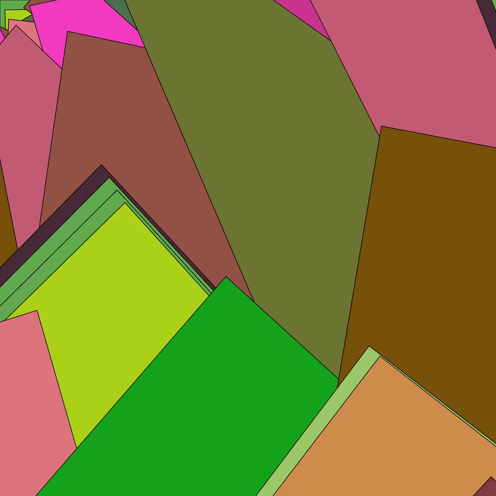 Kami Paper Piles - #35