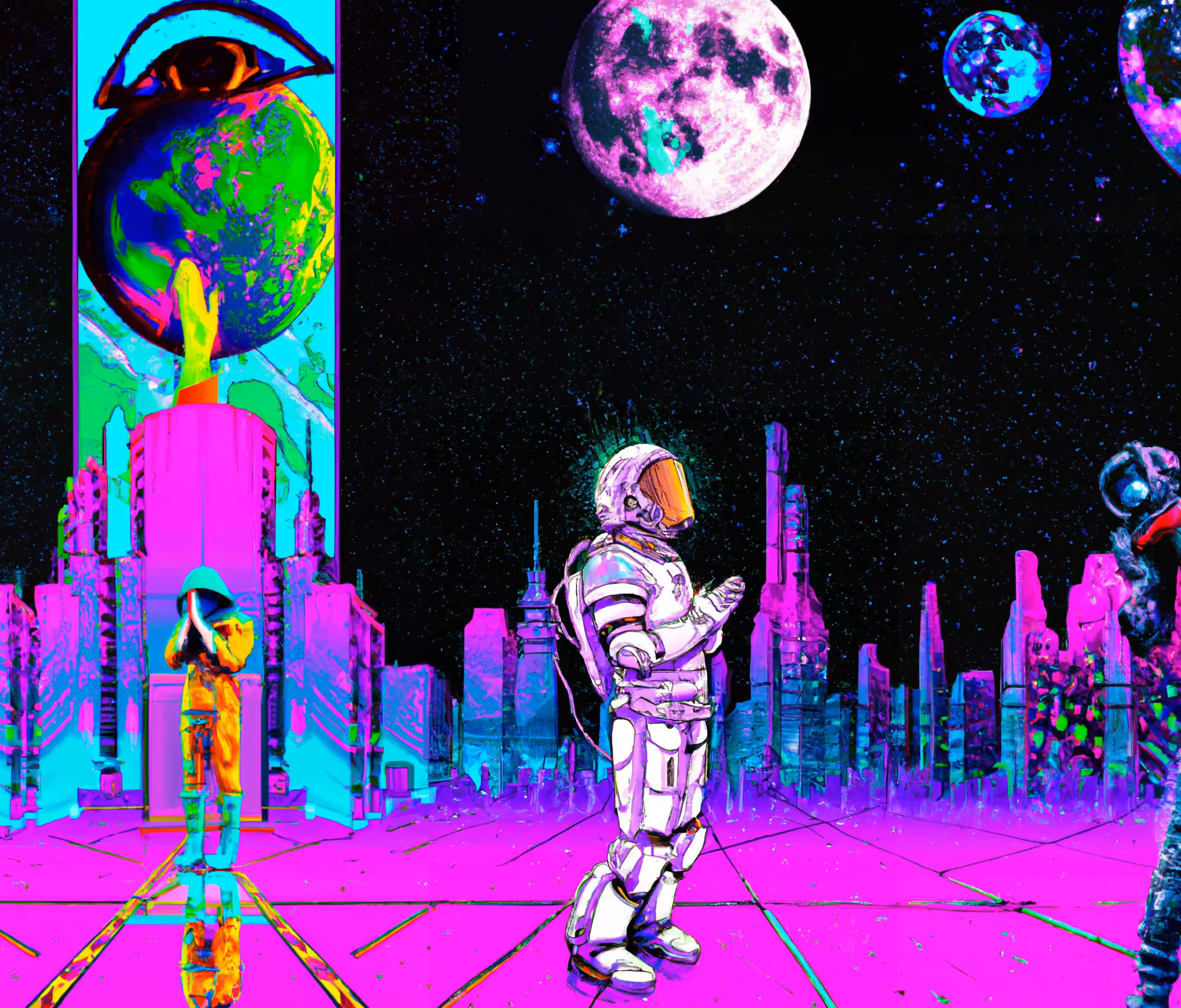 Astronaut Finds New Planet