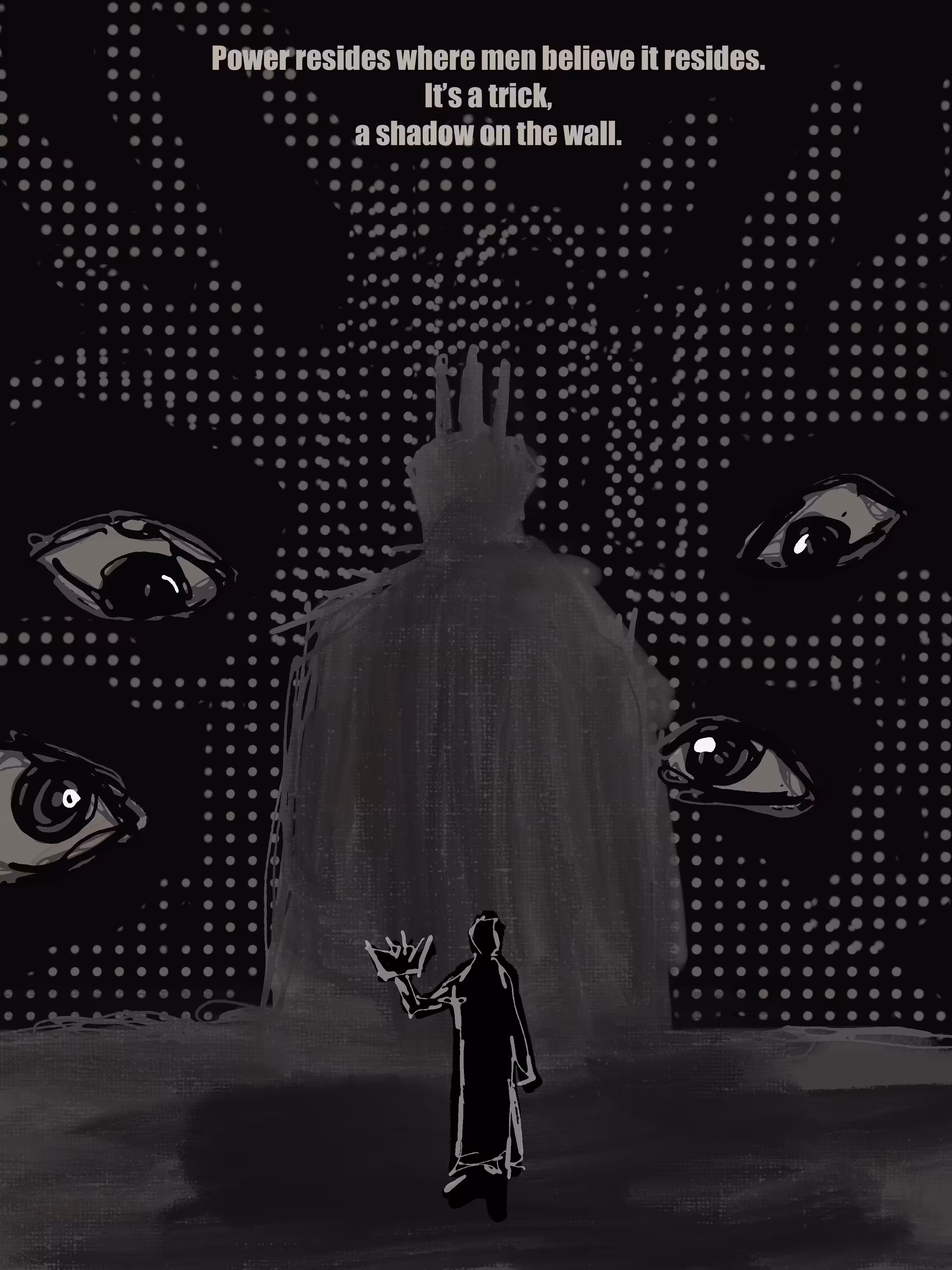 Shadow on the wall