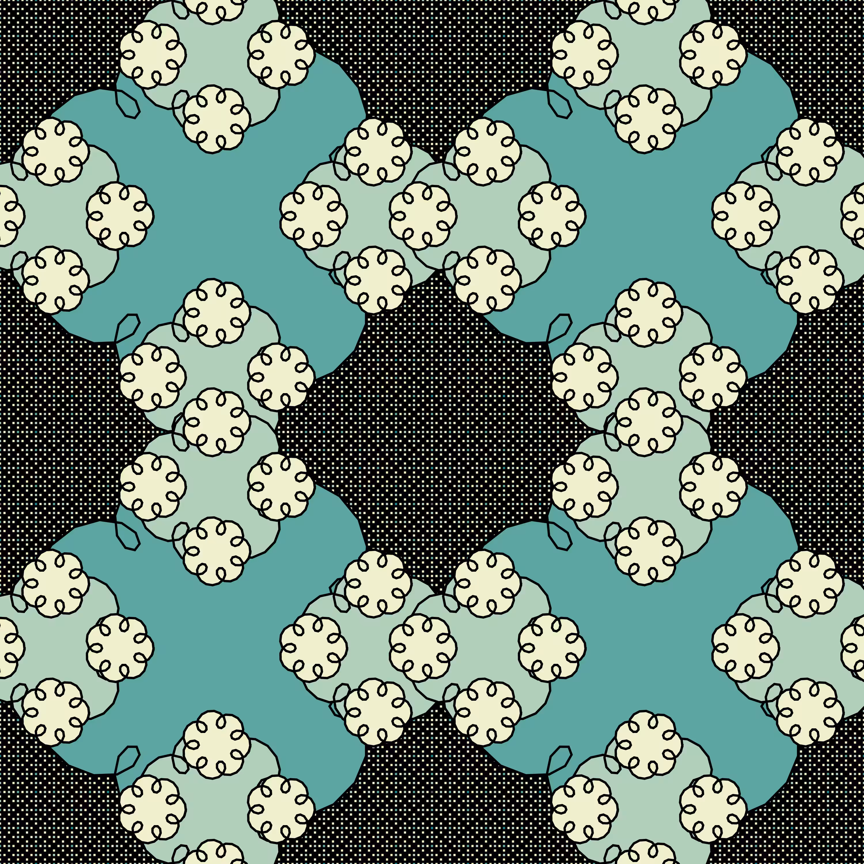 10 patterns 10 palettes #36