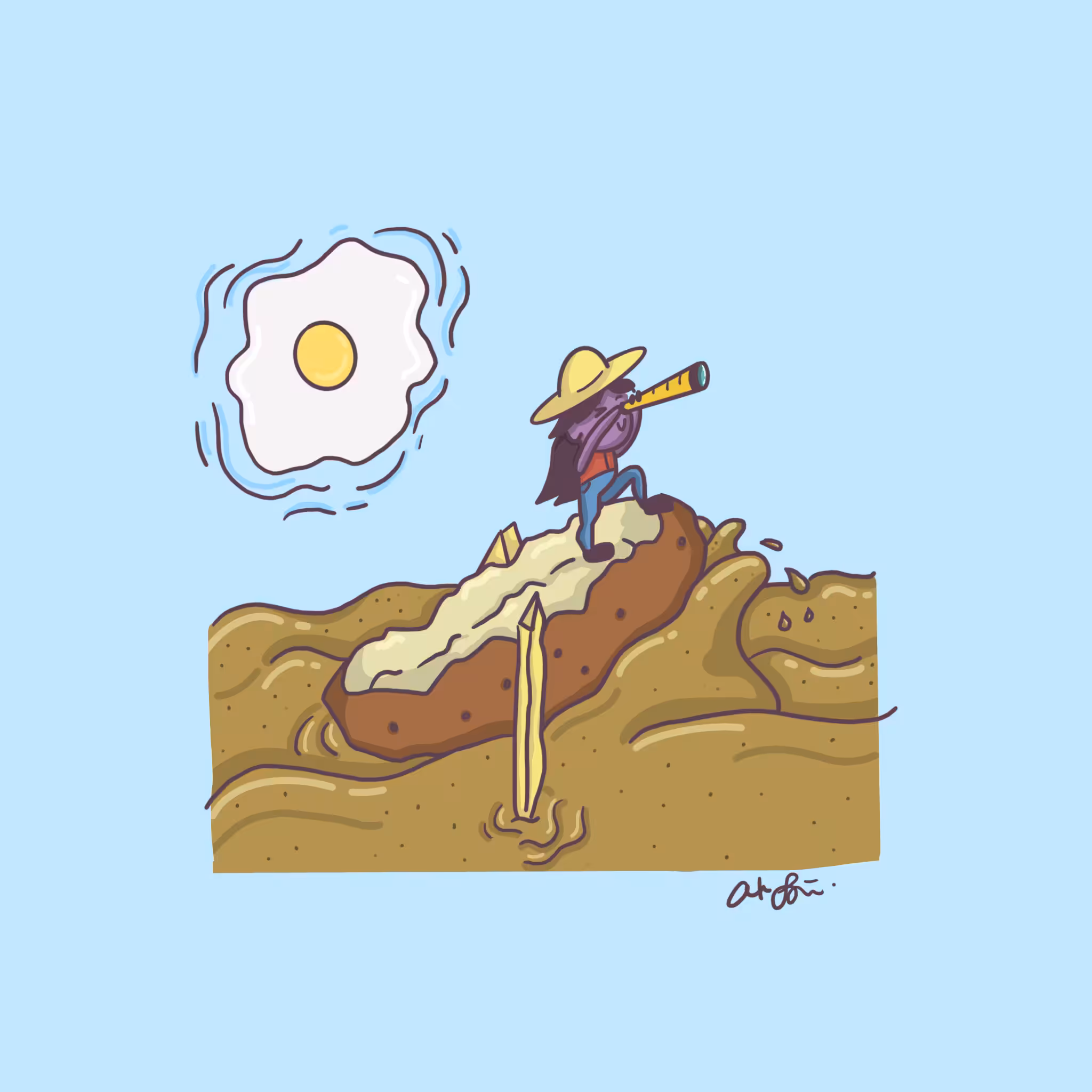 #013 Potato Boat
