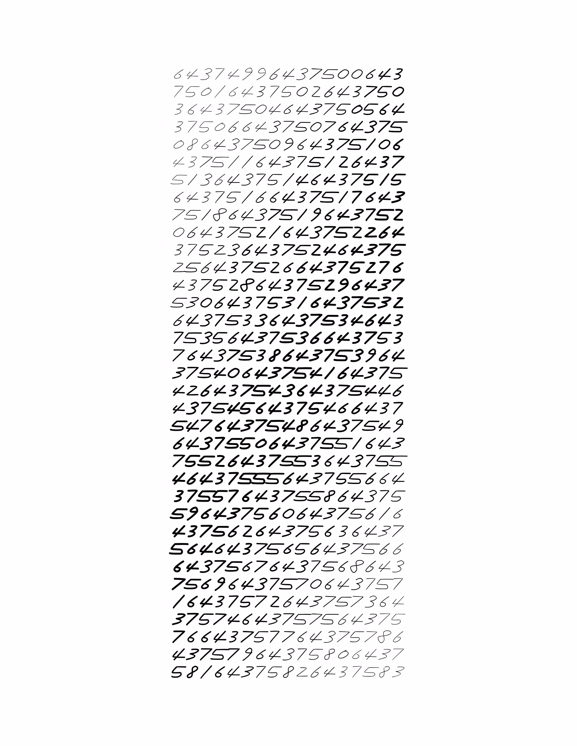 Endless (5,607,250 to Infinity) #2846