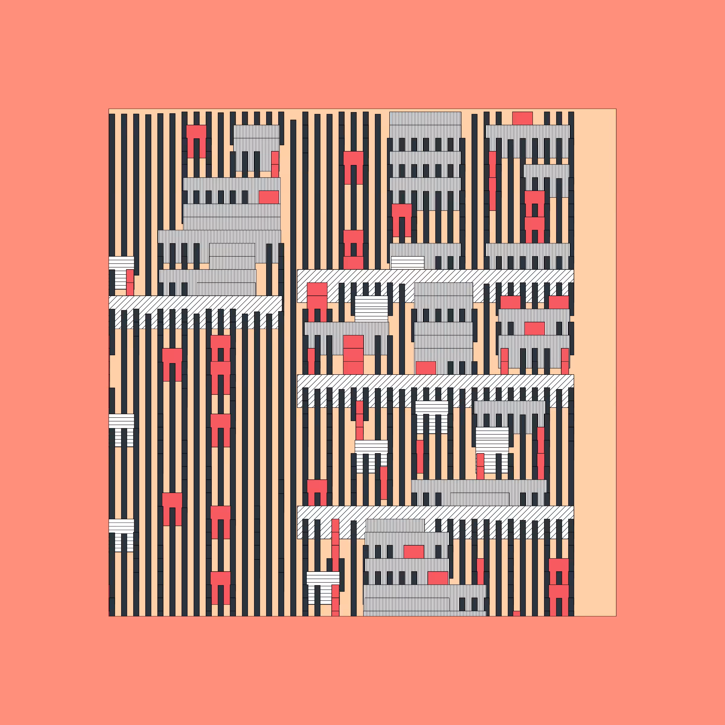 Deconstructed City Plans #33
