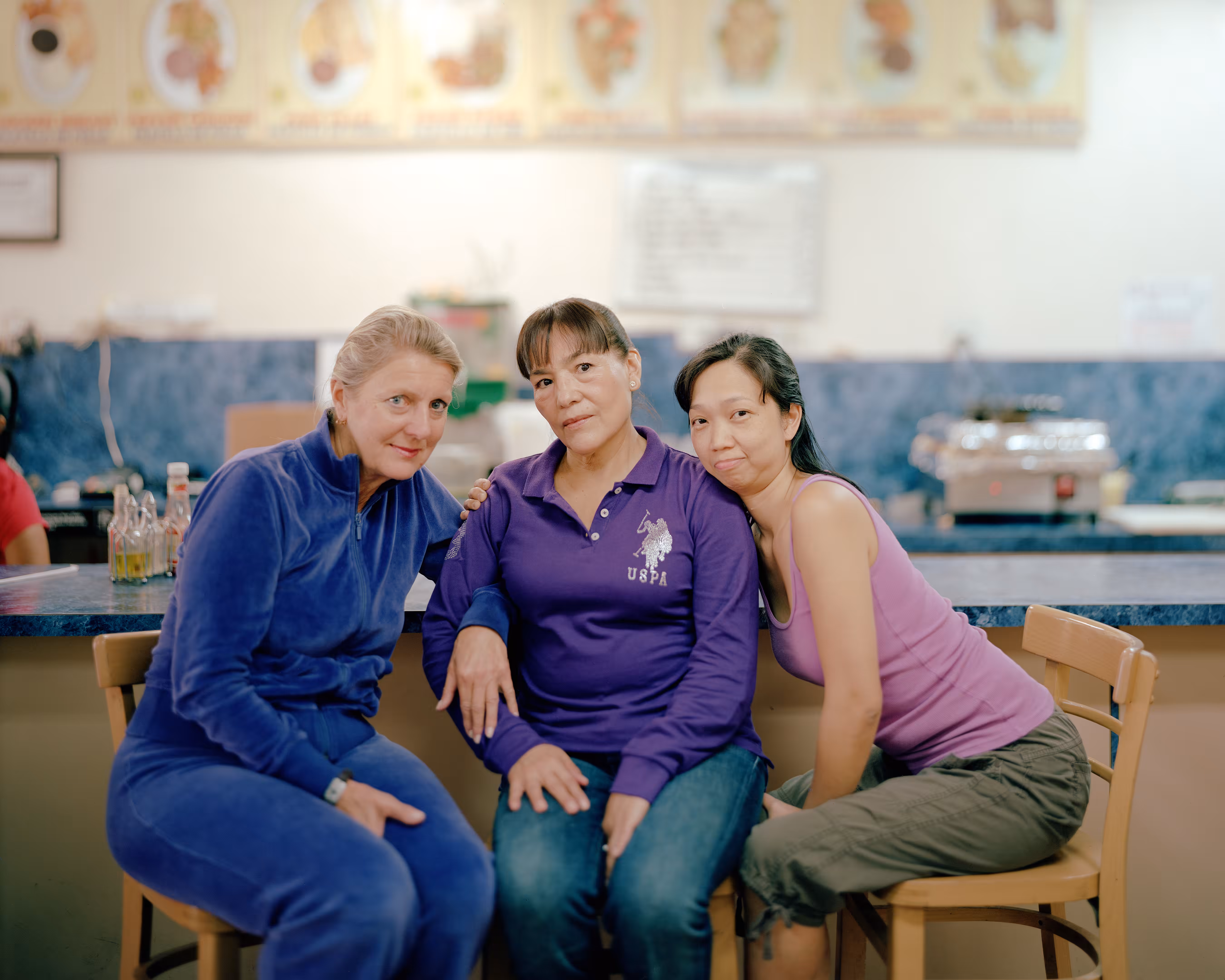 Touching Strangers - Helen, Lidia, and Sary
