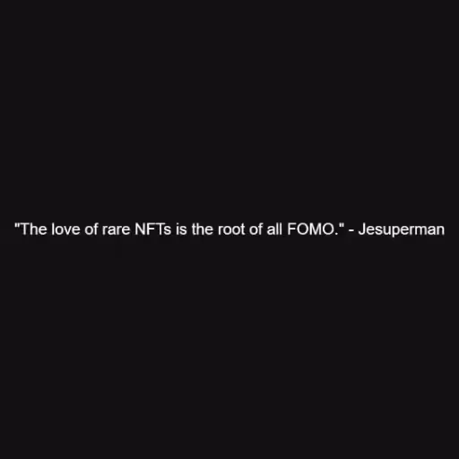 "The love of rare NF...